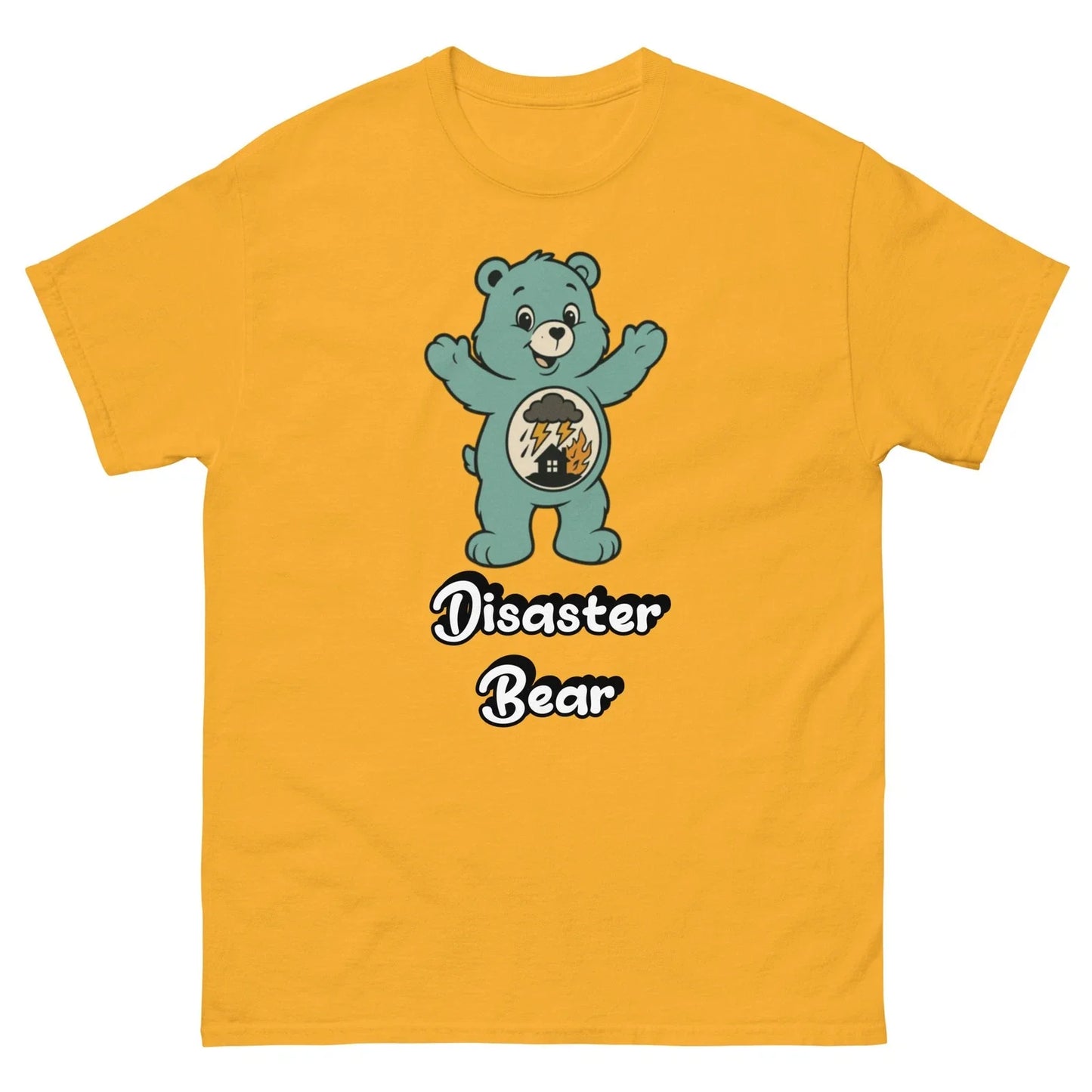Unisex Disaster Bear Tee, Funny Care Bear T-Shirt, Care Bear Inspired Tee Unisex T-shirt, Sweatshirt, Hoodie, Long Sleeve Tee - T-Shirt, Sweatshirt, Hoodie
