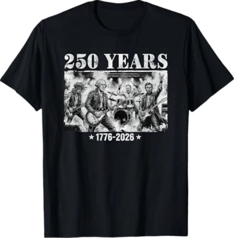 Presidents Playing Guitar Funny Rock Band 4th July Vintage T-Shirt Unisex T-shirt, Sweatshirt, Hoodie, Long Sleeve Tee - T-Shirt, Sweatshirt, Hoodie