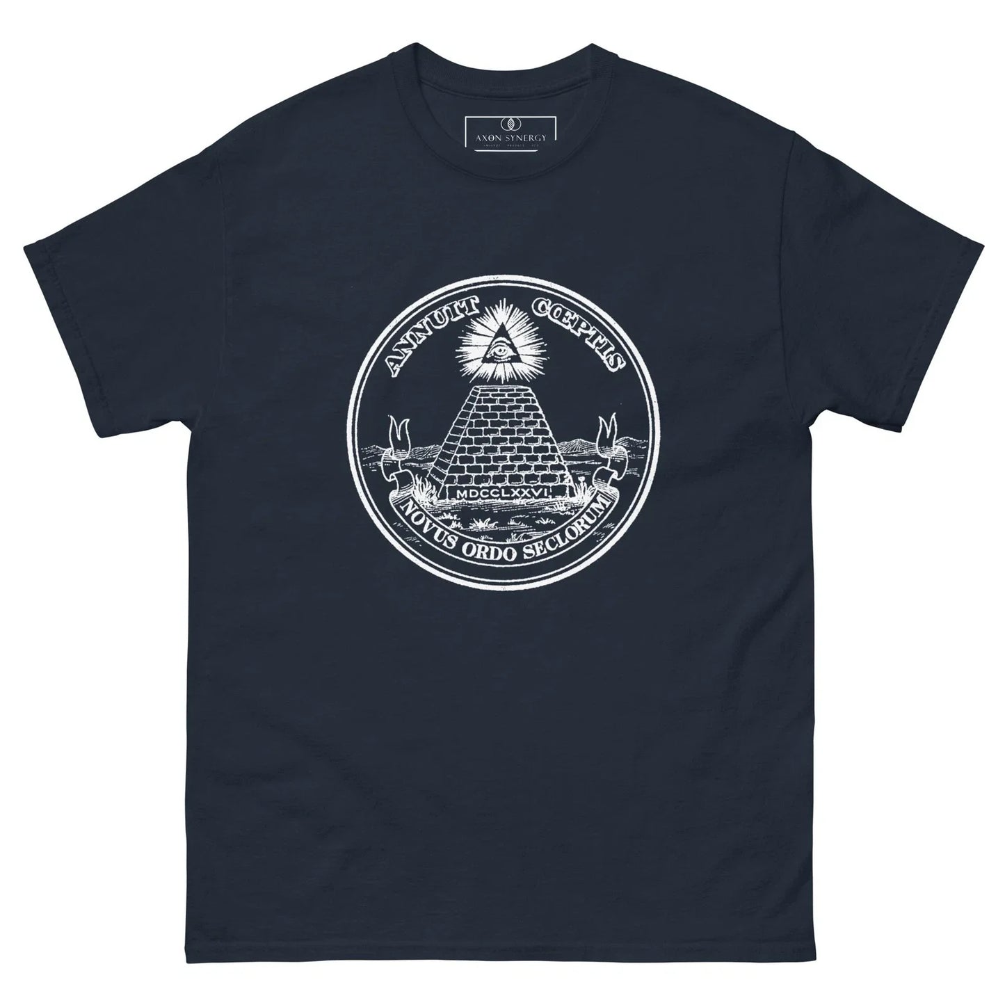 Official Illuminati T-Shirt - Pyramid & All-Seeing Eye | Premium Cotton Tee Unisex T-shirt, Sweatshirt, Hoodie, Long Sleeve Tee - T-Shirt, Sweatshirt, Hoodie
