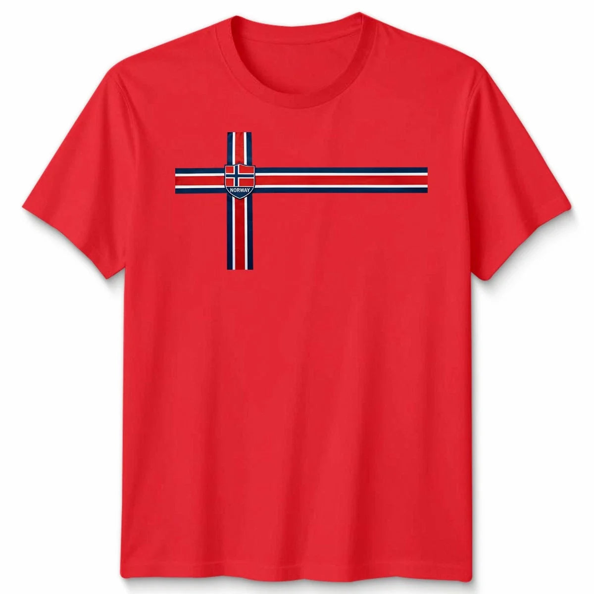 Retro Norway Unisex Tshirt Football Supporter Tee For Men Guys Dad Brother Fan Unisex T-shirt, Sweatshirt, Hoodie, Long Sleeve Tee - T-Shirt, Sweatshirt, Hoodie