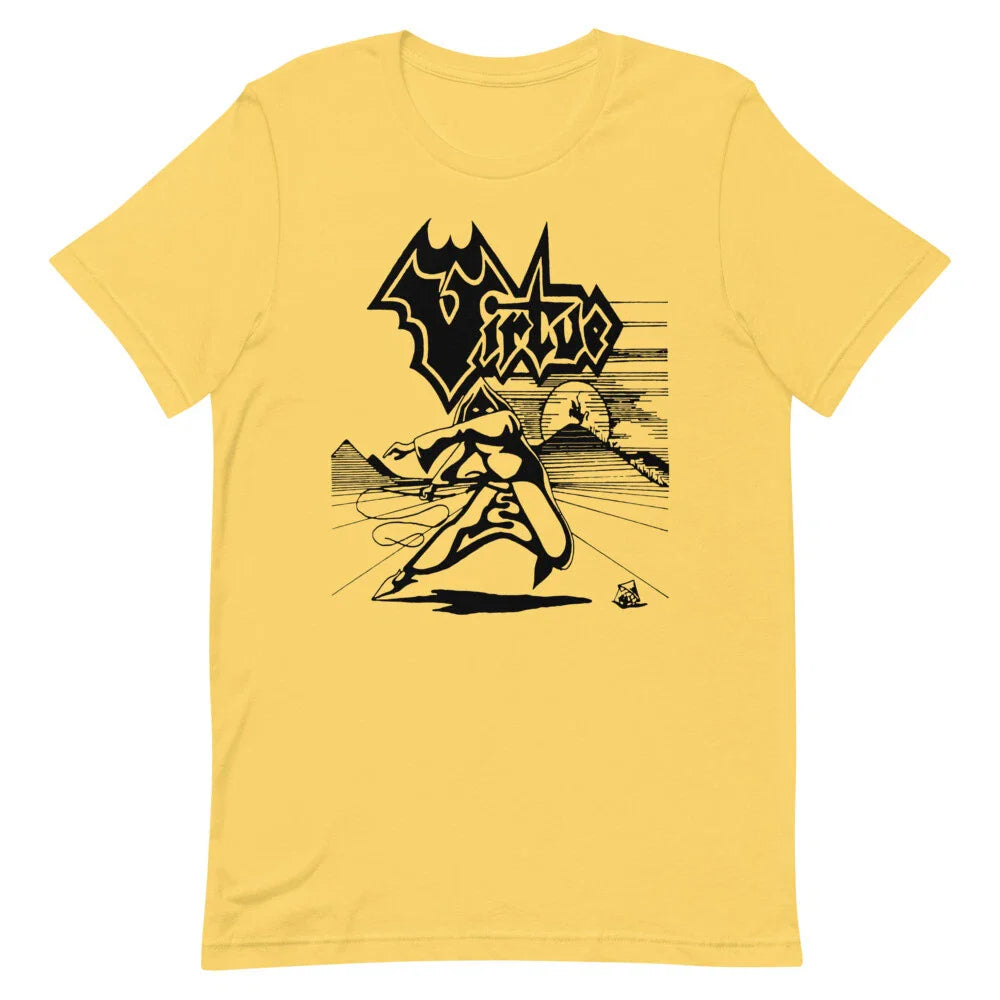 Virtue We Stand to Fight shirt NWOBHM Heavy Metal 80s Unisex T-shirt, Sweatshirt, Hoodie, Long Sleeve Tee - T-Shirt, Sweatshirt, Hoodie