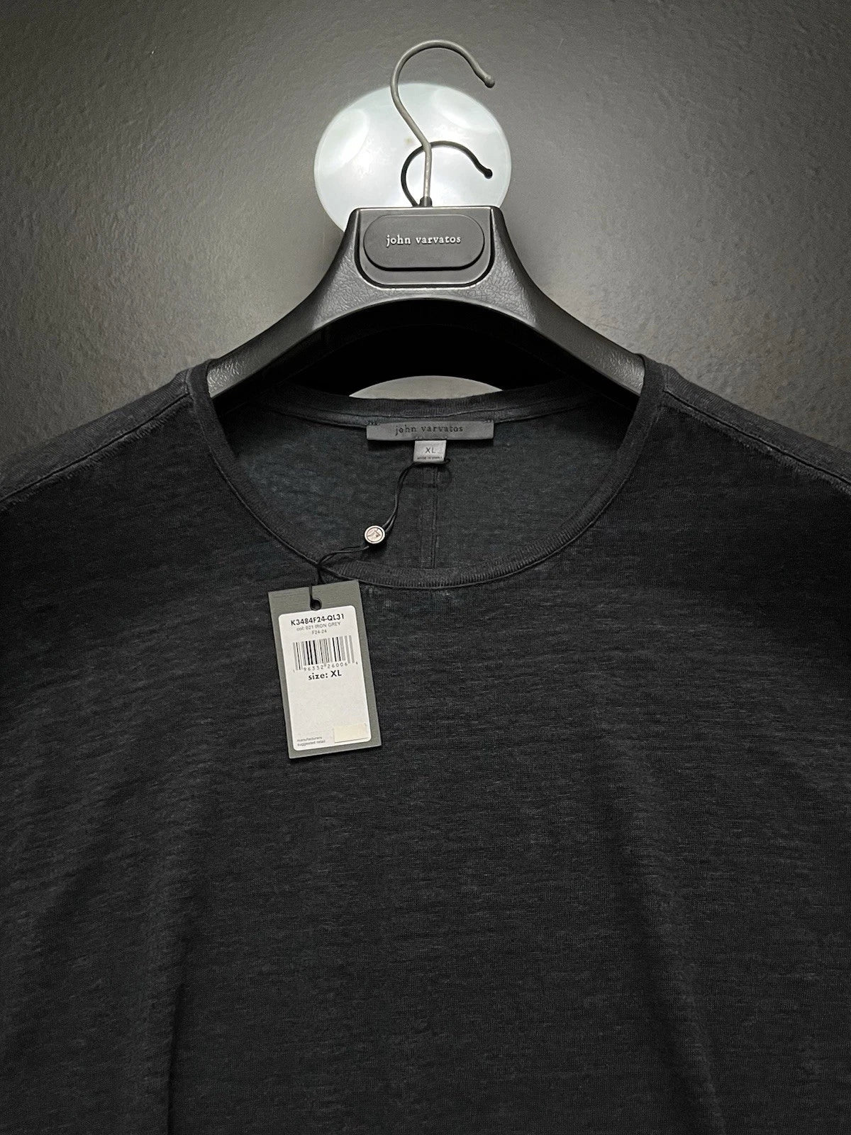 John Varvatos Collection Luxury Mens Shirt - 100% Linen - Mott Crew 2024 - NWT Unisex T-shirt, Sweatshirt, Hoodie, Long Sleeve Tee - T-Shirt, Sweatshirt, Hoodie