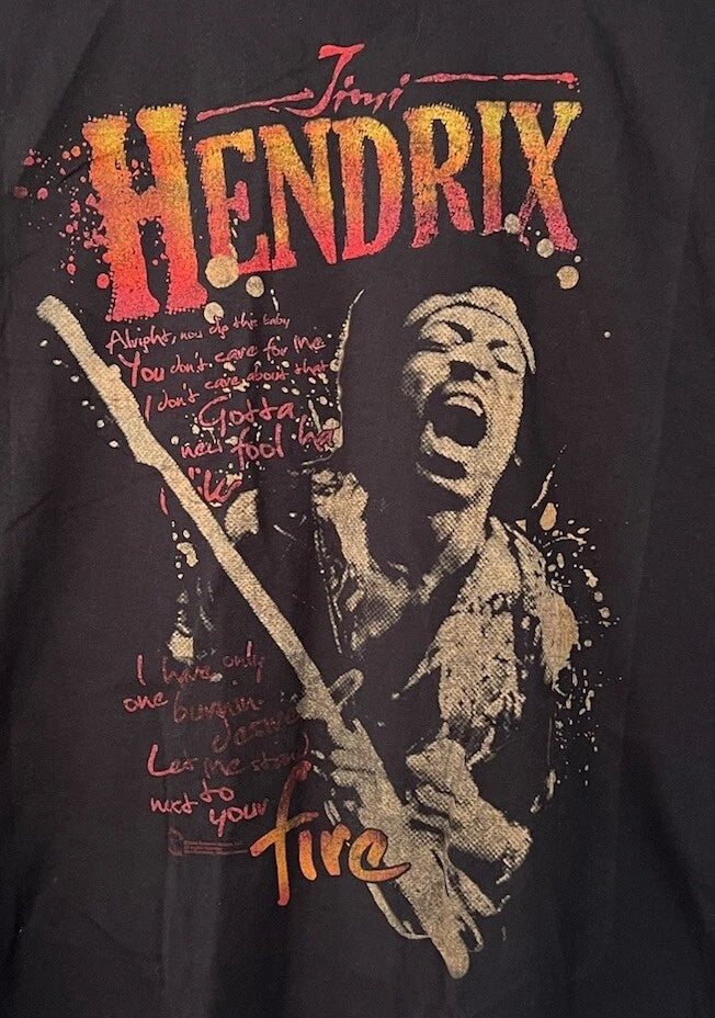 Y2K Jimi Hendrix Band Shirt  Stand Next to Your Fire Zion Rootswear Sz L Unisex T-shirt, Sweatshirt, Hoodie, Long Sleeve Tee - T-Shirt, Sweatshirt, Hoodie