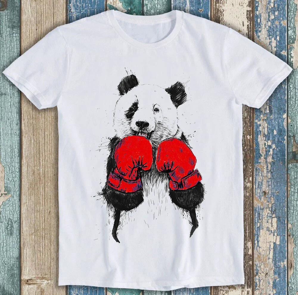 Boxing Panda Cute Sport GYM Boxer Best Seller Funny Gift Tee T Shirt M1489 Unisex T-shirt, Sweatshirt, Hoodie, Long Sleeve Tee - T-Shirt, Sweatshirt, Hoodie