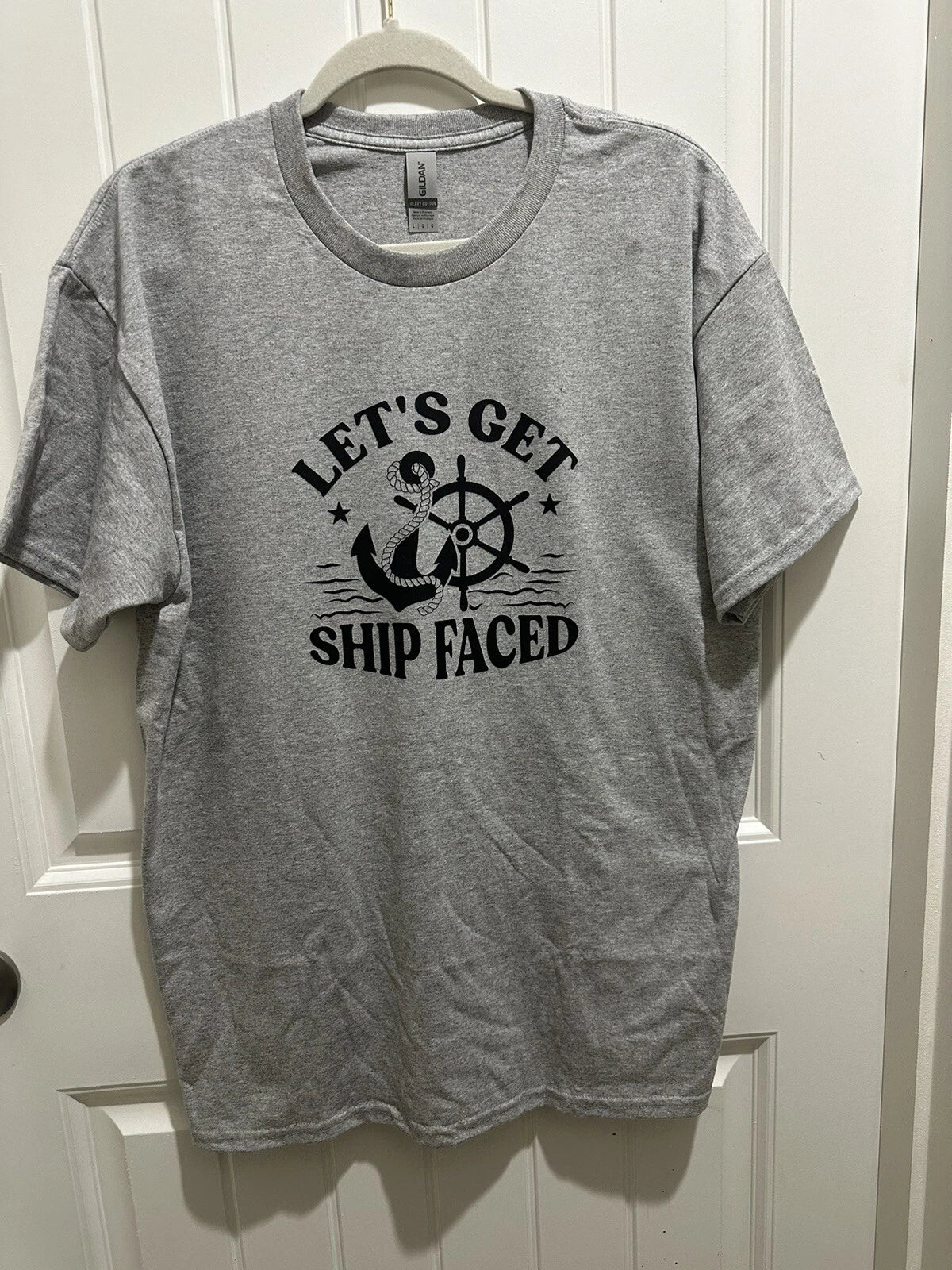 Unisex Adult Tee Shirt Lets Get Ship Faced Cruise Shirt Unisex T-shirt, Sweatshirt, Hoodie, Long Sleeve Tee - T-Shirt, Sweatshirt, Hoodie