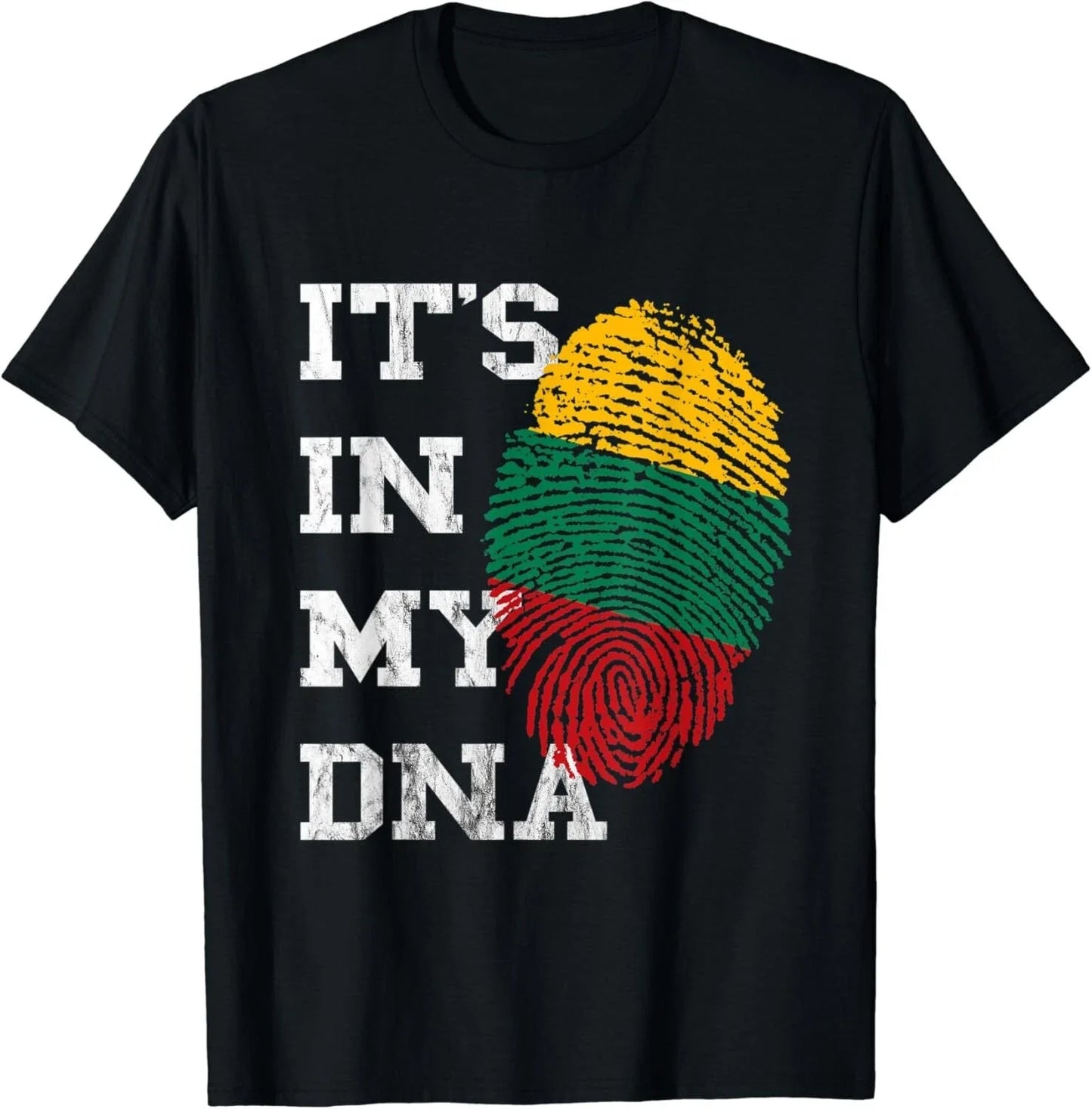 It's In My DNA Lithuanian Pride Lithuania Lietuva Roots Gift Unisex T-Shirt Unisex T-shirt, Sweatshirt, Hoodie, Long Sleeve Tee - T-Shirt, Sweatshirt, Hoodie