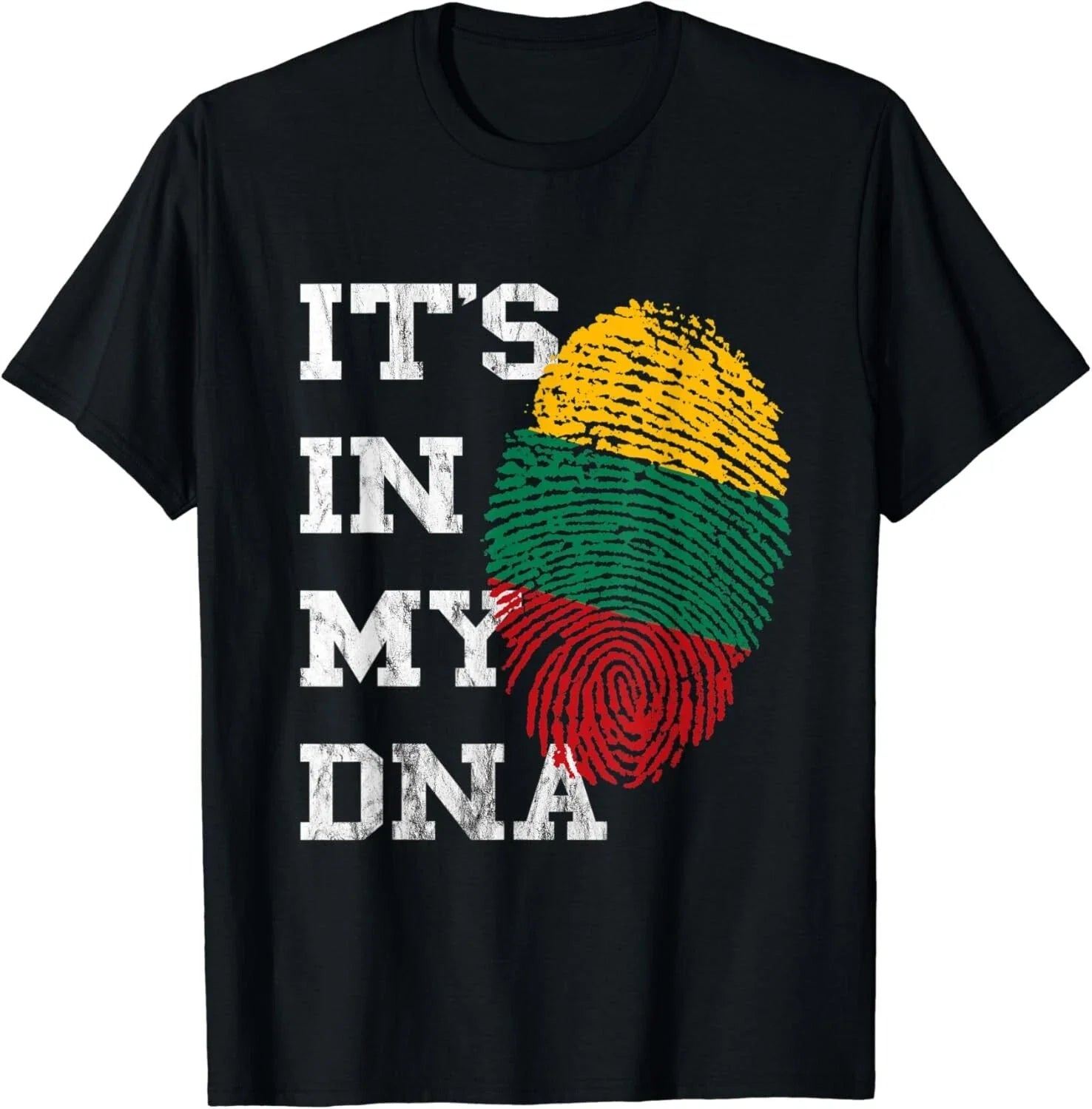 It's In My DNA Lithuanian Pride Lithuania Lietuva Roots Gift Unisex T-Shirt Unisex T-shirt, Sweatshirt, Hoodie, Long Sleeve Tee - T-Shirt, Sweatshirt, Hoodie