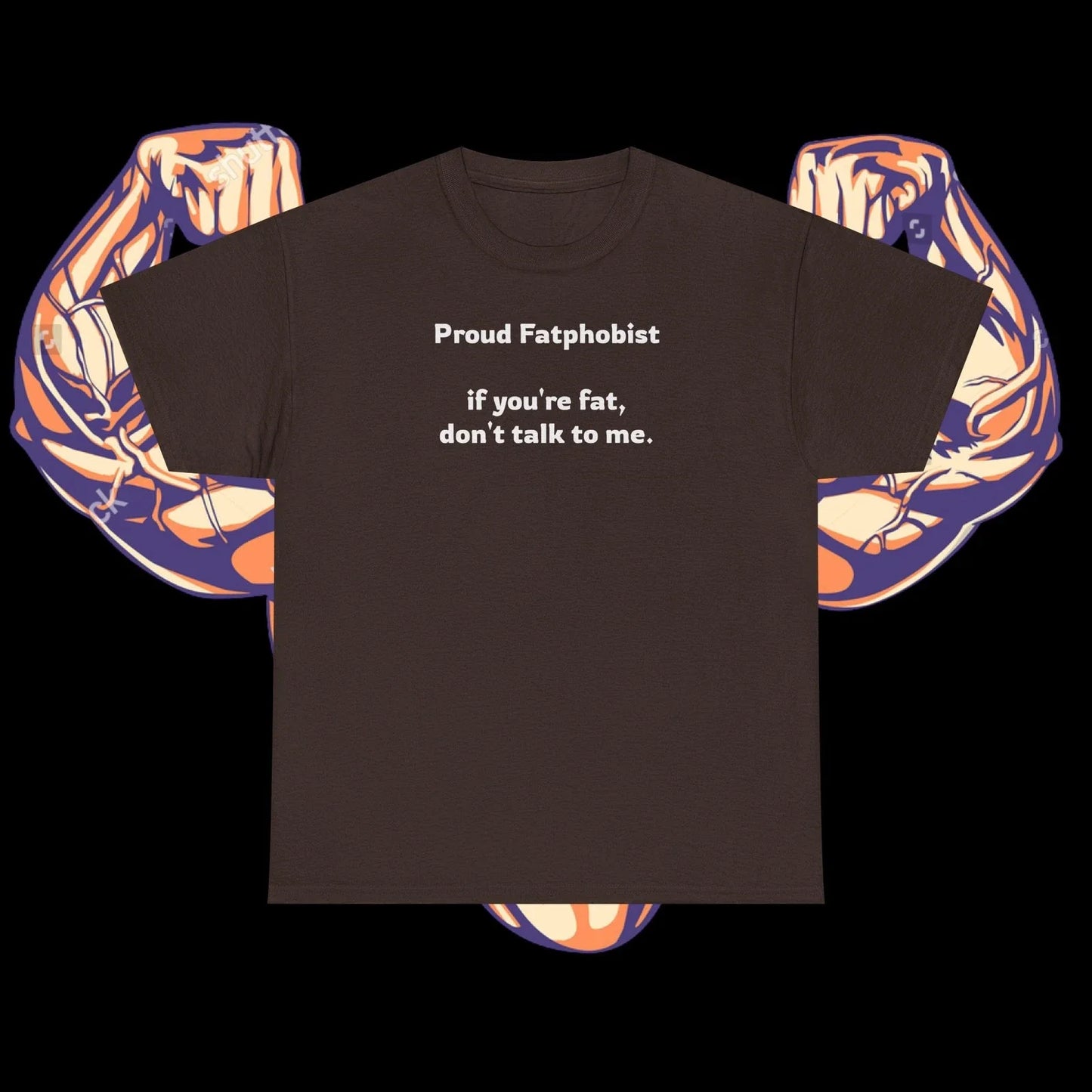 Fatphobist Gym Tee, Funny Satire Gym Humor, Gymrat,  Mental Health Shirt Unisex T-shirt, Sweatshirt, Hoodie, Long Sleeve Tee - T-Shirt, Sweatshirt, Hoodie