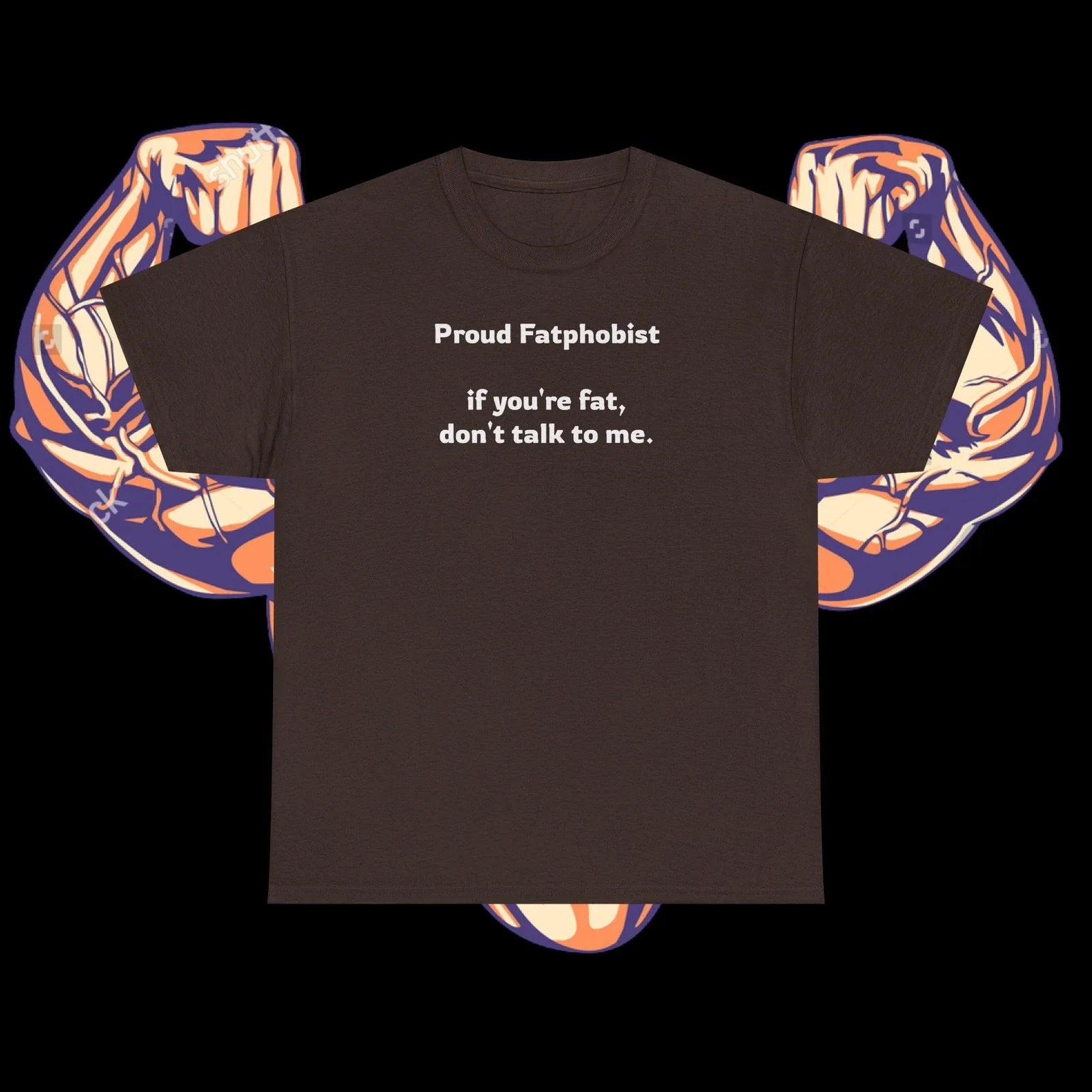 Fatphobist Gym Tee, Funny Satire Gym Humor, Gymrat,  Mental Health Shirt Unisex T-shirt, Sweatshirt, Hoodie, Long Sleeve Tee - T-Shirt, Sweatshirt, Hoodie
