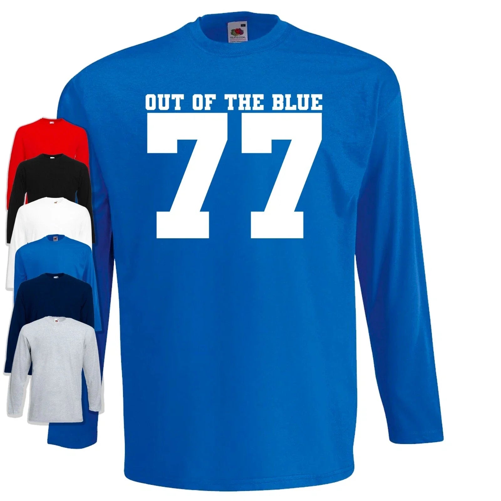 Out Of The Blue 77 Long Sleeve T-Shirt Electric Light Orchestra ELO Mr Blue Sky Unisex T-shirt, Sweatshirt, Hoodie, Long Sleeve Tee - T-Shirt, Sweatshirt, Hoodie