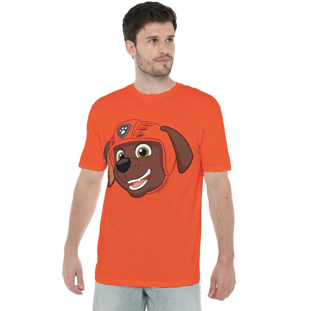 Paw Patrol Zuma Grin T-Shirt S-2XL, Orange Unisex T-shirt, Sweatshirt, Hoodie, Long Sleeve Tee - T-Shirt, Sweatshirt, Hoodie