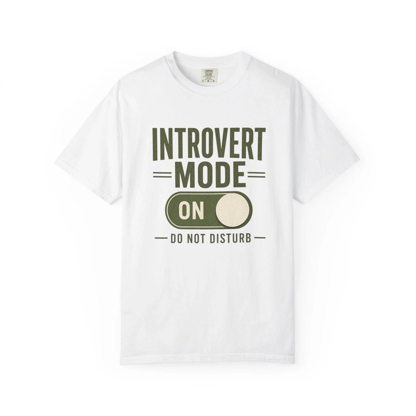 Introvert Mode On Shirt, Funny Do Not Disturb Graphic Tee, Introvert Gift Unisex T-shirt, Sweatshirt, Hoodie, Long Sleeve Tee - T-Shirt, Sweatshirt, Hoodie