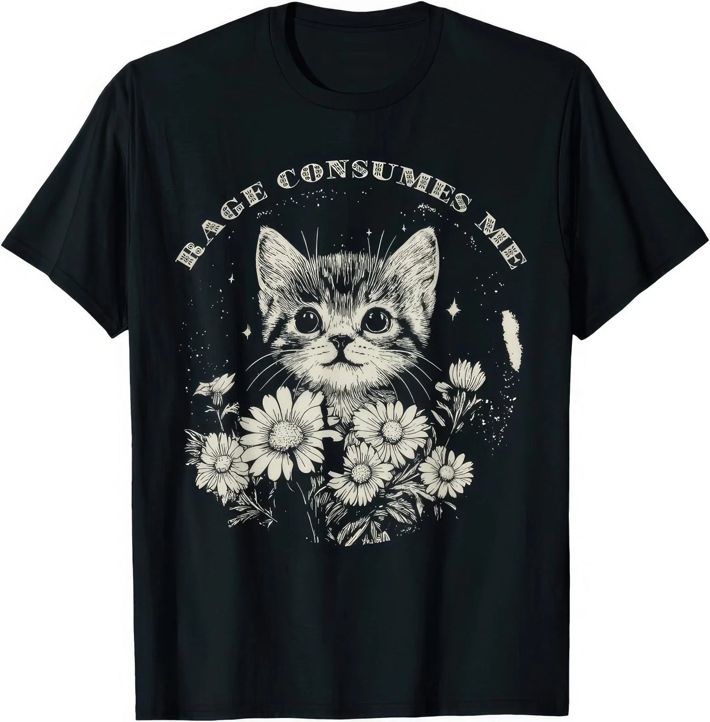Rage Consumes Me Funny Kitten Cat Lover Gift T Shirt Unisex T-shirt, Sweatshirt, Hoodie, Long Sleeve Tee - T-Shirt, Sweatshirt, Hoodie