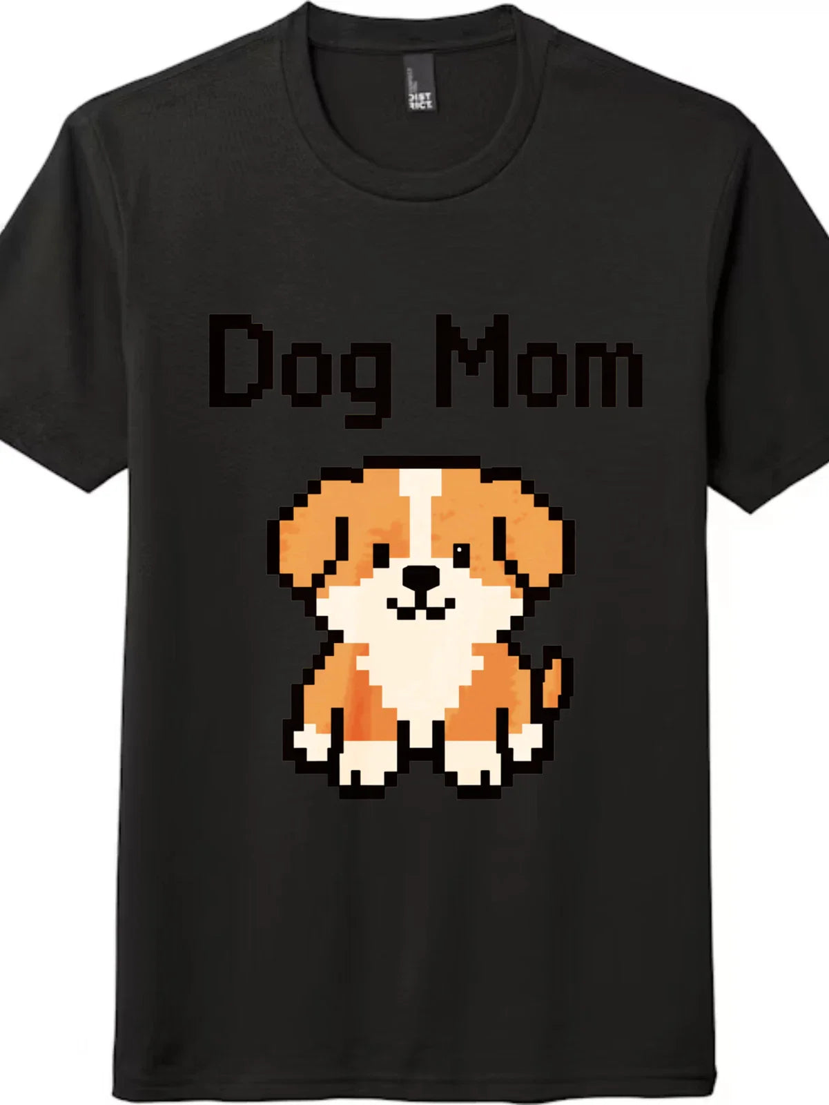 Pixel Art Dog Mom Graphic Tee, 8-Bit Style Unisex T-Shirt for Dog Lovers Unisex Unisex T-shirt, Sweatshirt, Hoodie, Long Sleeve Tee - T-Shirt, Sweatshirt, Hoodie