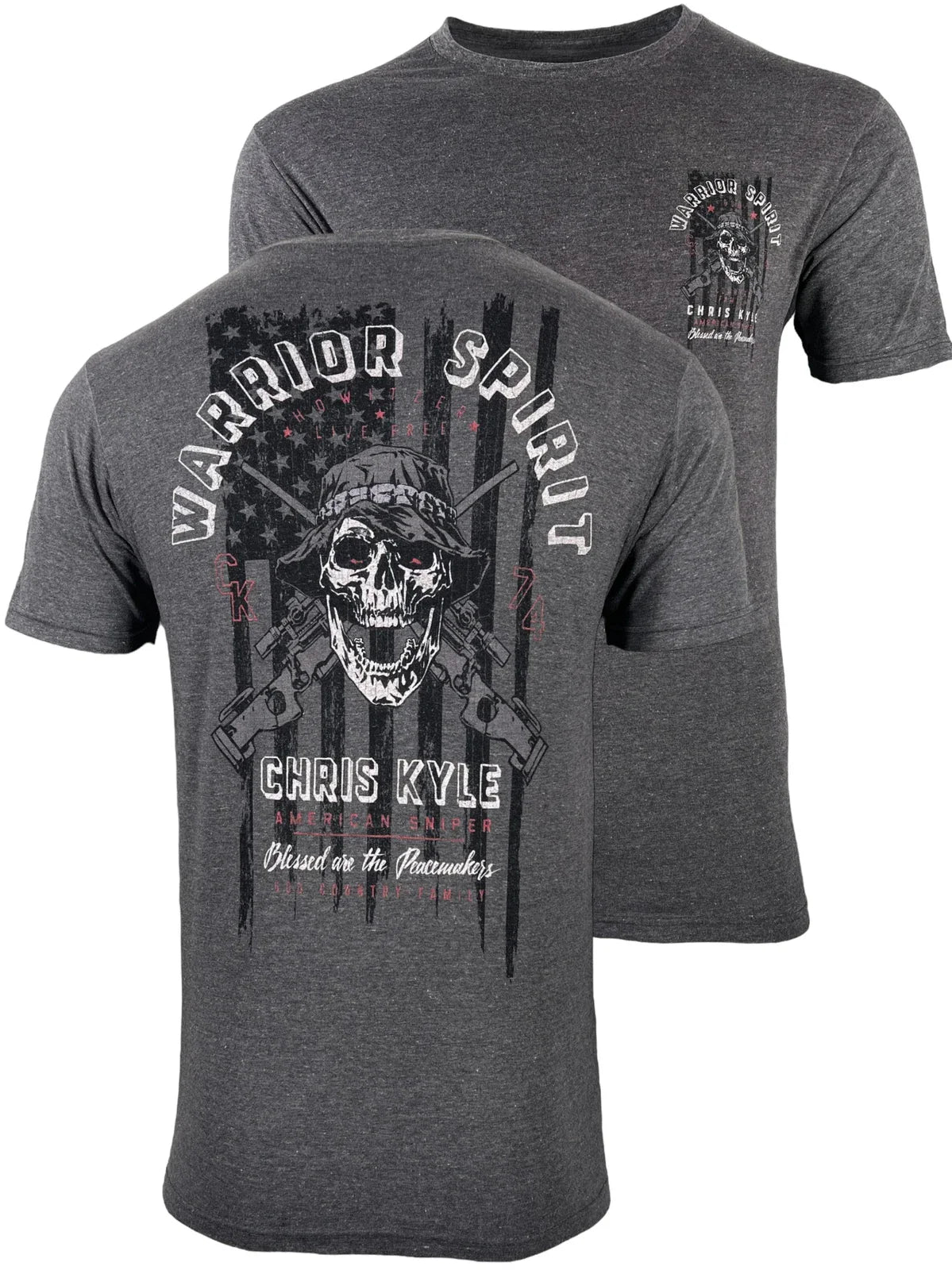 Howitzer Style Men's T-Shirt Chris Kyle Valor Military Grunt MFG Unisex T-shirt, Sweatshirt, Hoodie, Long Sleeve Tee - T-Shirt, Sweatshirt, Hoodie