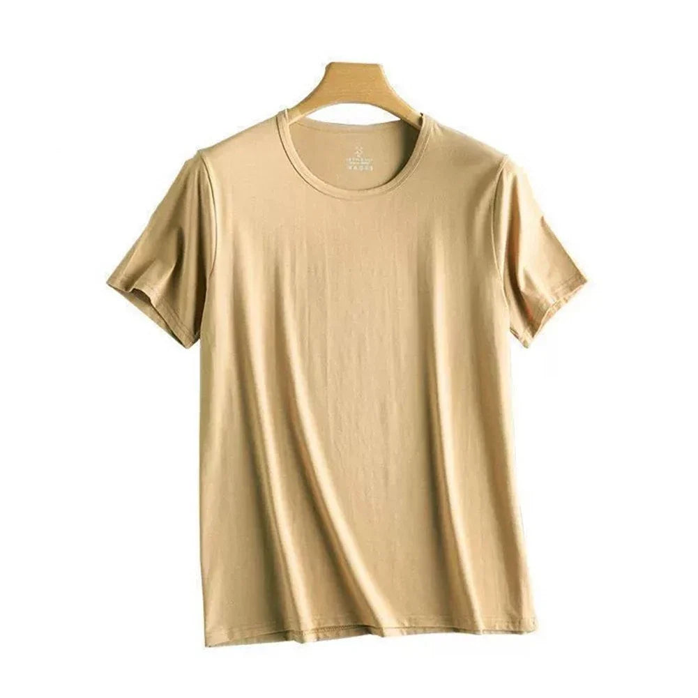Ice Silk Lightweight Men's T Shirts with Comfortable Fit for Summer Days Unisex T-shirt, Sweatshirt, Hoodie, Long Sleeve Tee - T-Shirt, Sweatshirt, Hoodie