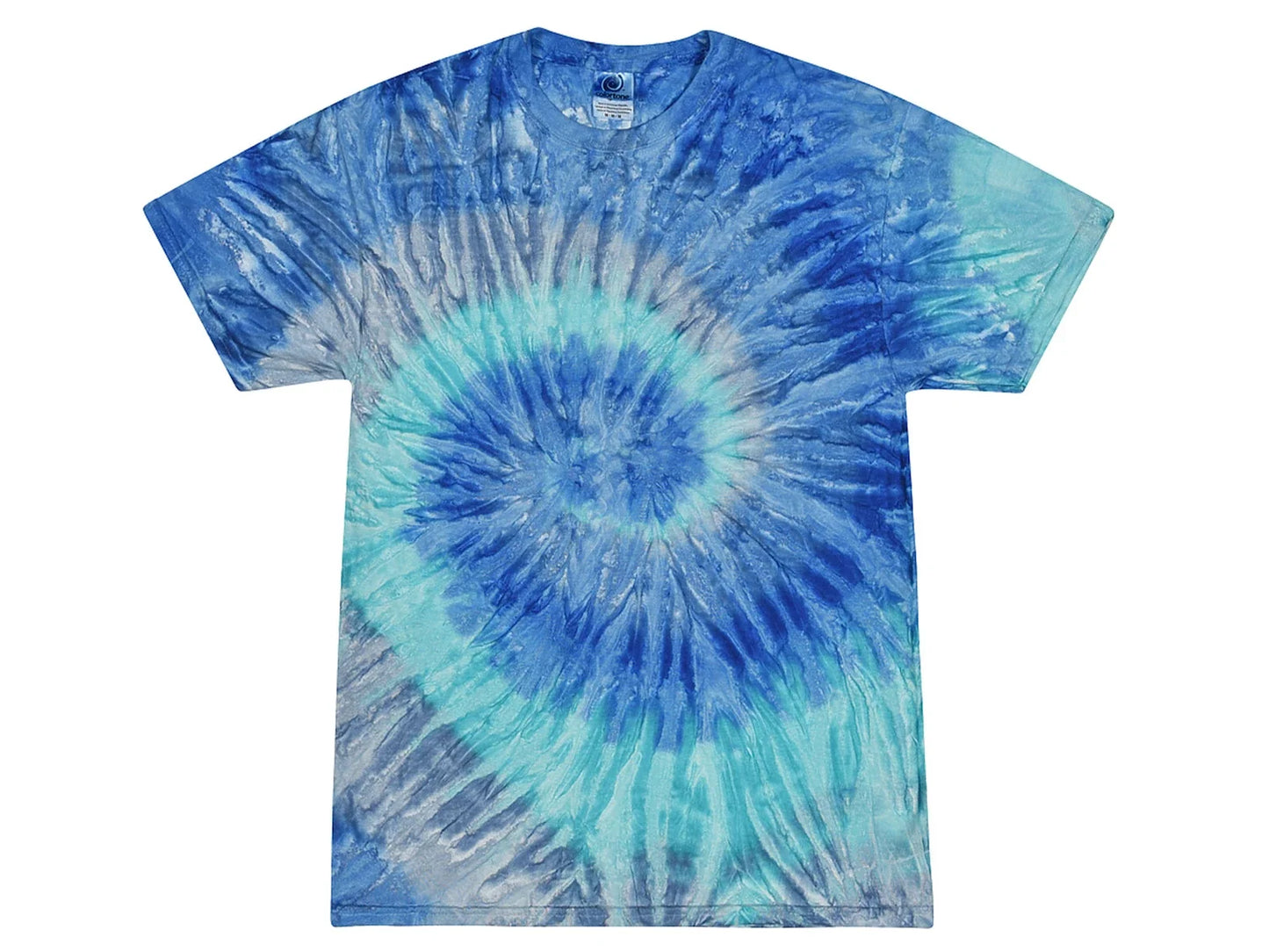 Multi-Color Tie Dye T-Shirts,  Kids & Adults Short Sleeve Cotton Colortone Unisex T-shirt, Sweatshirt, Hoodie, Long Sleeve Tee - T-Shirt, Sweatshirt, Hoodie
