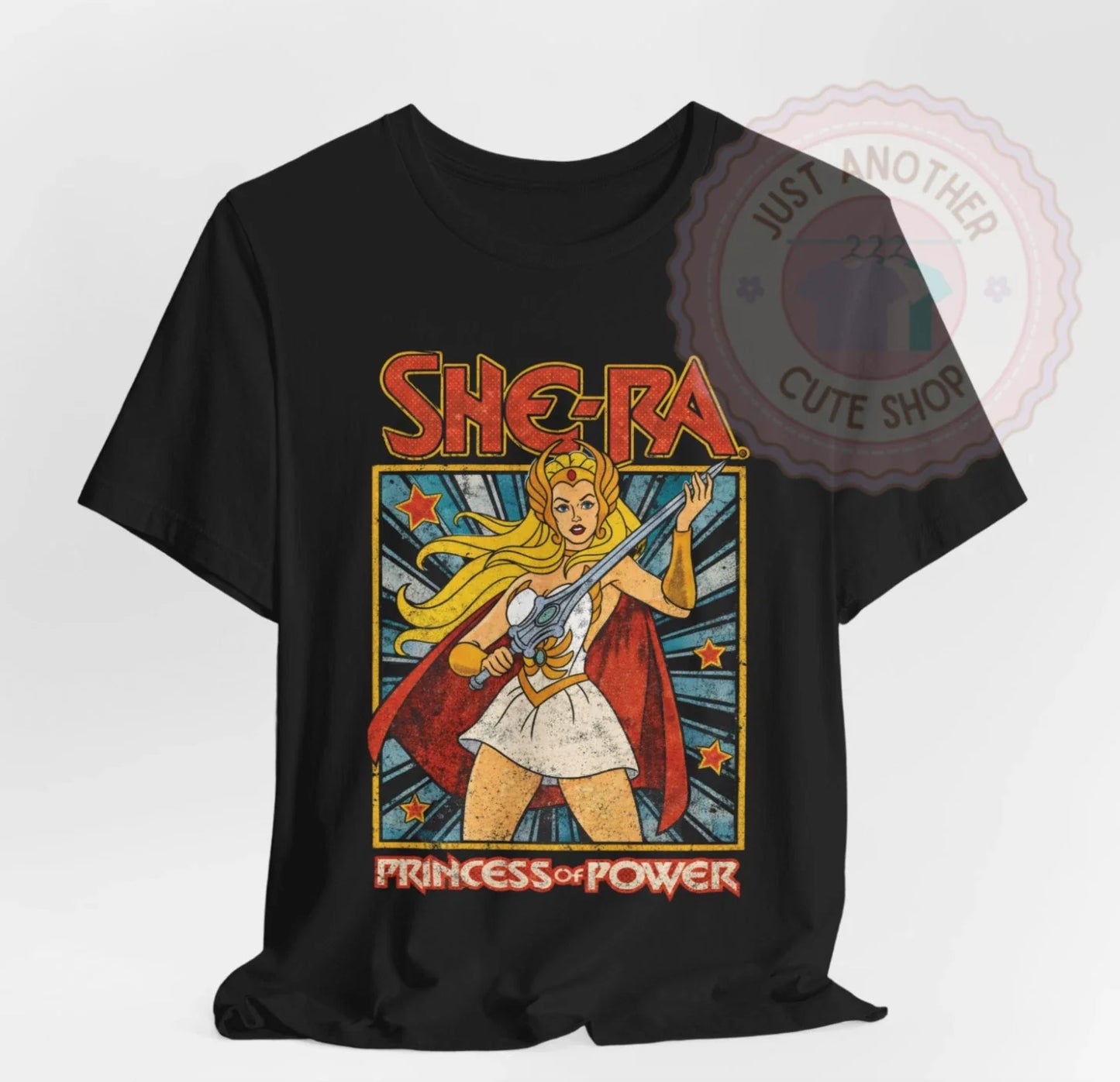 She-Ra Princess of Power T-Shirt  Vintage Style 80s Cartoon Graphic Tee! RARE! Unisex T-shirt, Sweatshirt, Hoodie, Long Sleeve Tee - T-Shirt, Sweatshirt, Hoodie