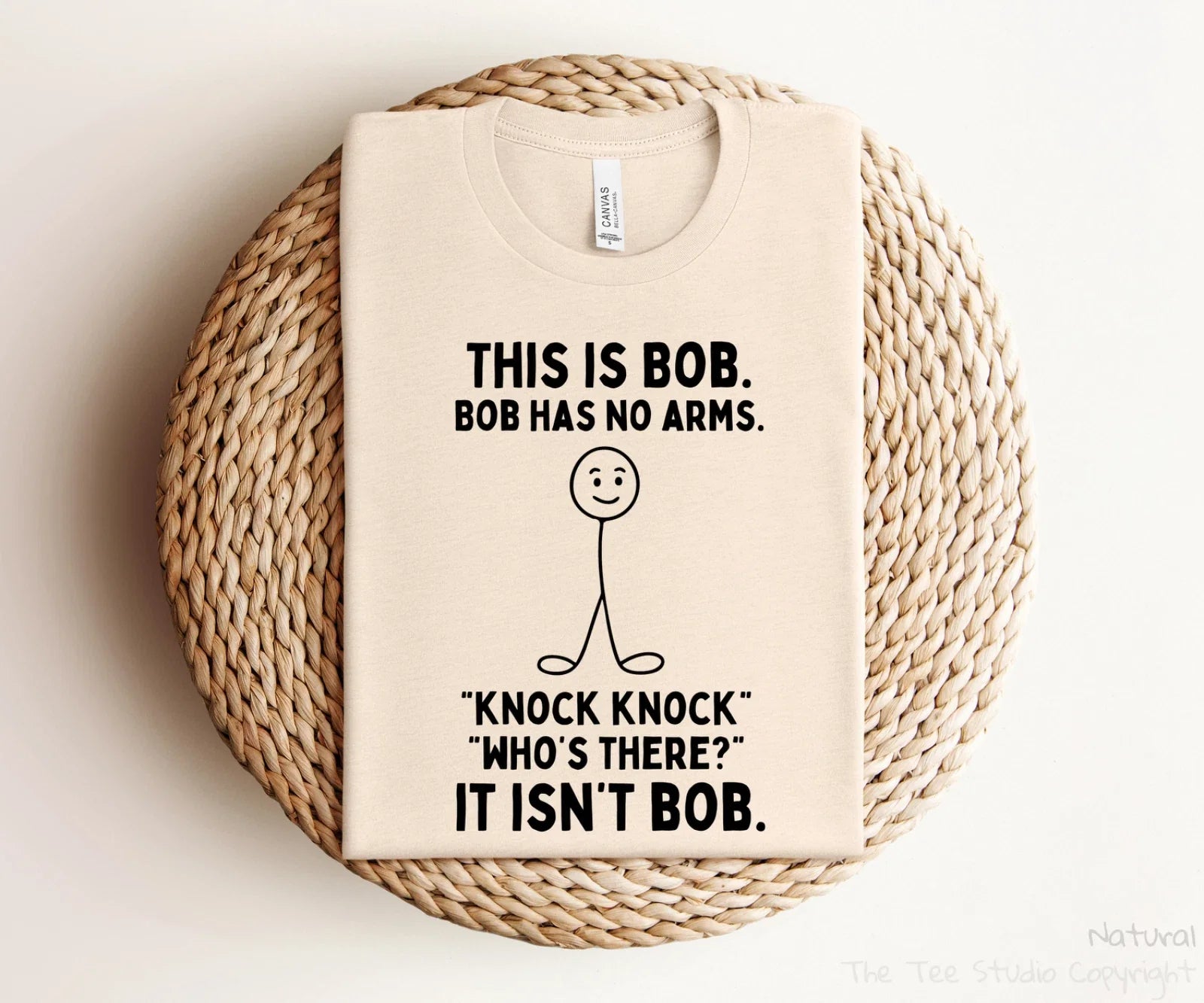 Silly Funny This Is Bob. Bob Has No Arms T-shirt Sarcastic Gifts Funny Shirt Unisex T-shirt, Sweatshirt, Hoodie, Long Sleeve Tee - T-Shirt, Sweatshirt, Hoodie