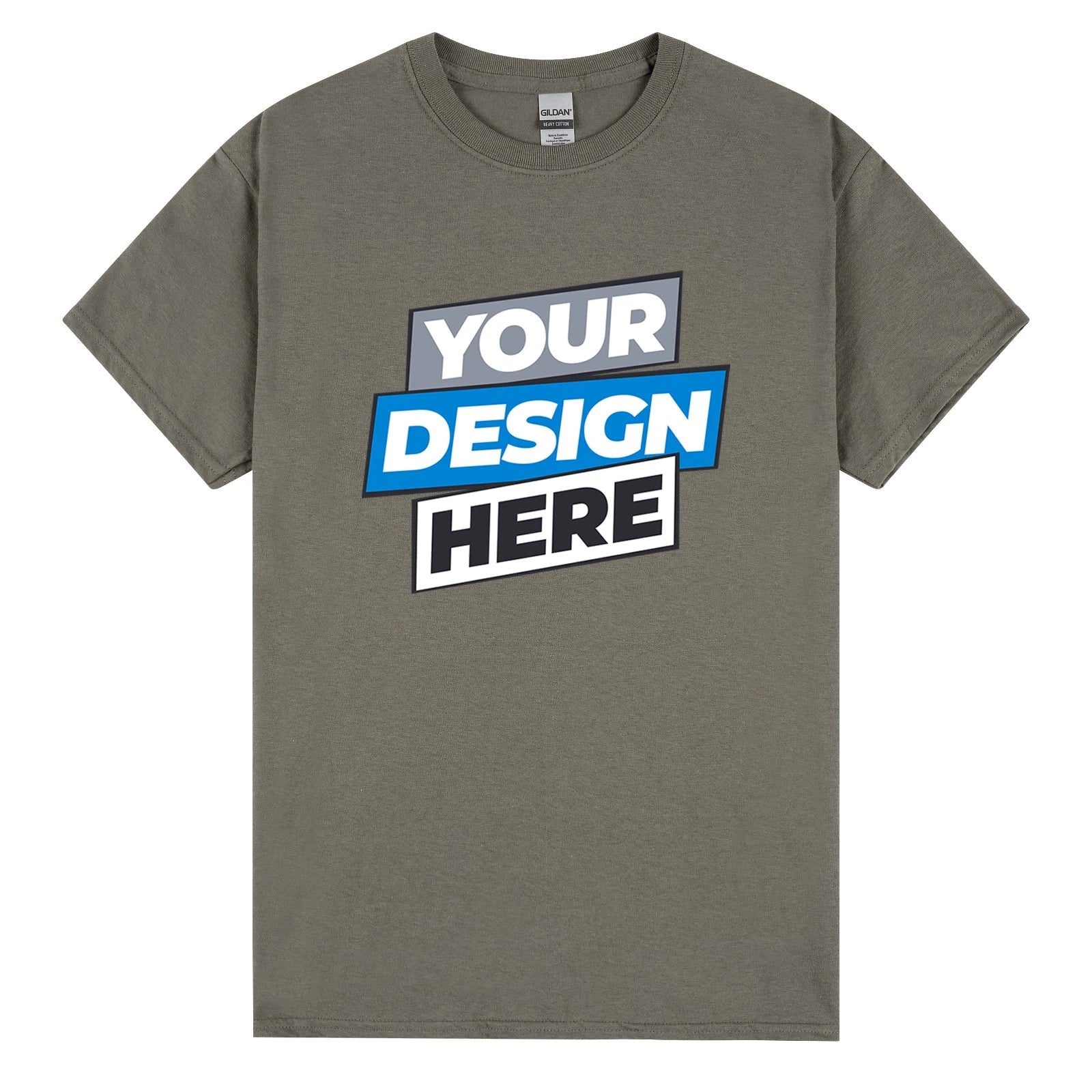 Personalised Customised Mens Custom Printed T-Shirt Logo Text Printing Print Tee Unisex T-shirt, Sweatshirt, Hoodie, Long Sleeve Tee - T-Shirt, Sweatshirt, Hoodie