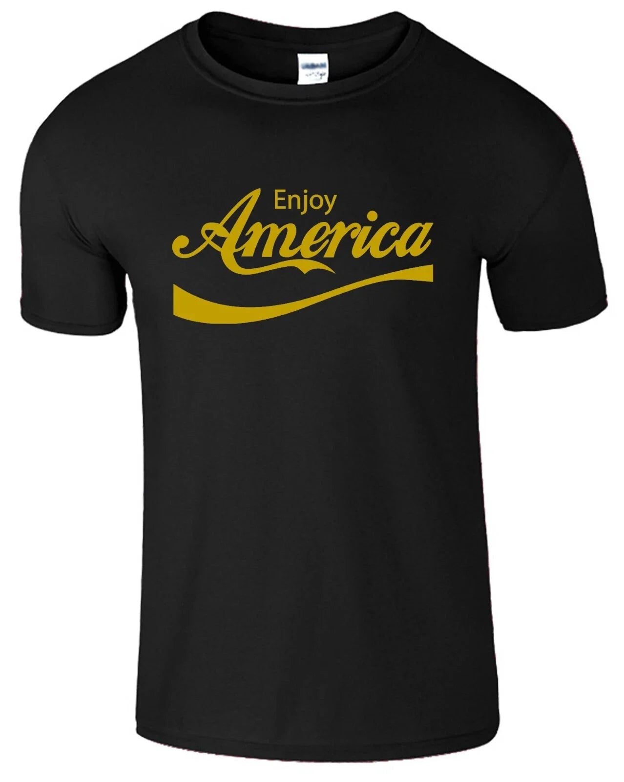 Enjoy America Sarcastic Funny Men's Short Sleeve T Shirt New USA Gift Tee Unisex T-shirt, Sweatshirt, Hoodie, Long Sleeve Tee - T-Shirt, Sweatshirt, Hoodie