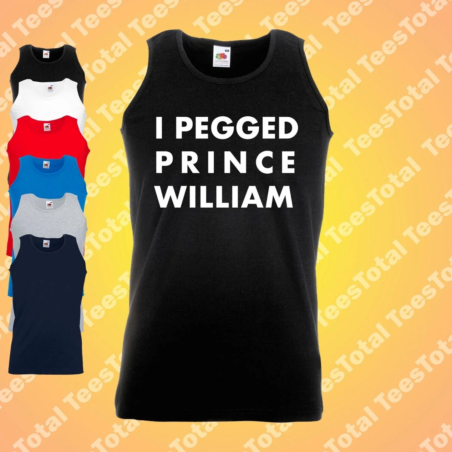 I Pegged Prince William Vest | Royal Family Funny | Meme | Rude | Joke Unisex T-shirt, Sweatshirt, Hoodie, Long Sleeve Tee - T-Shirt, Sweatshirt, Hoodie
