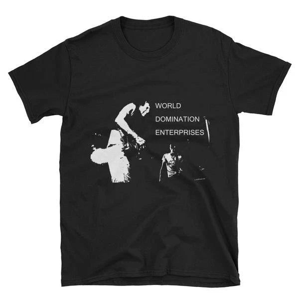 World Domination Enterprises - limited edition classic black tribute t-shirt Unisex T-shirt, Sweatshirt, Hoodie, Long Sleeve Tee - T-Shirt, Sweatshirt, Hoodie