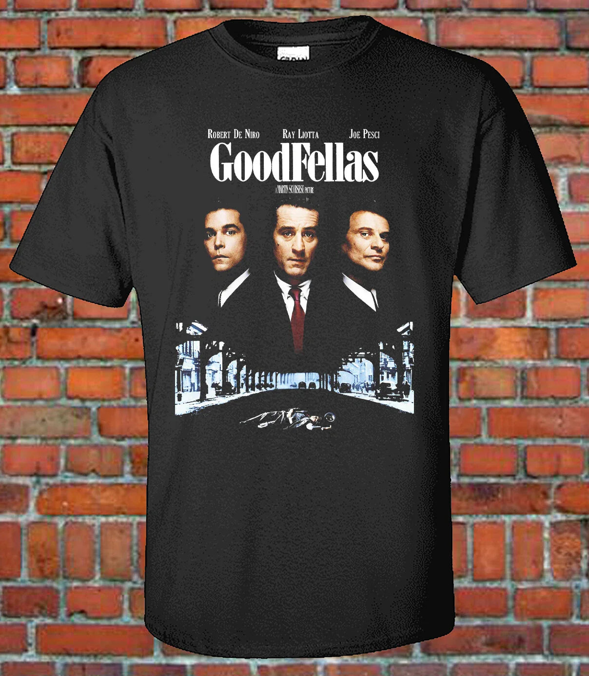 GoodFellas 90s Style Movies Cover Tee Mob Mafia Classic Unisex T-shirt, Sweatshirt, Hoodie, Long Sleeve Tee - T-Shirt, Sweatshirt, Hoodie
