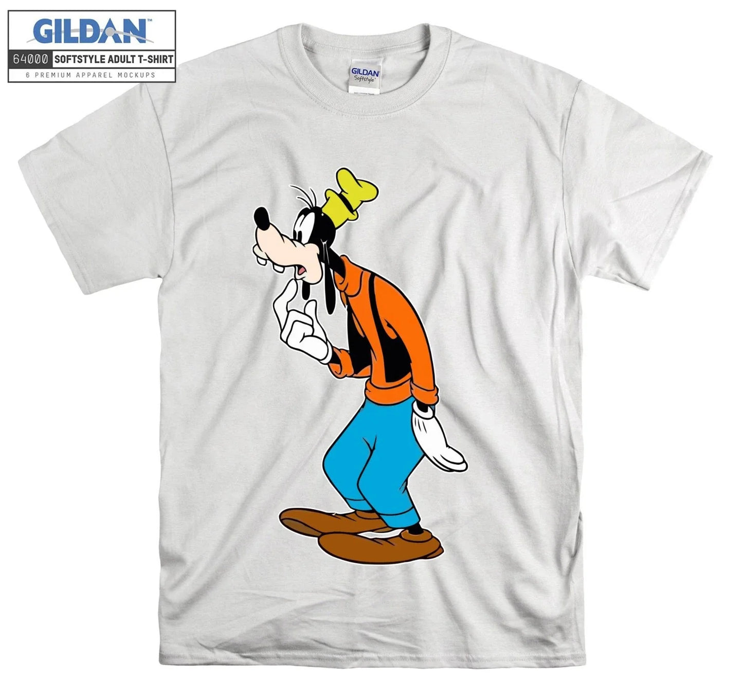 Goofy Cartoon T-shirt Cute Print Novelty T shirt Men Women Unisex Tshirt 3843 Unisex T-shirt, Sweatshirt, Hoodie, Long Sleeve Tee - T-Shirt, Sweatshirt, Hoodie