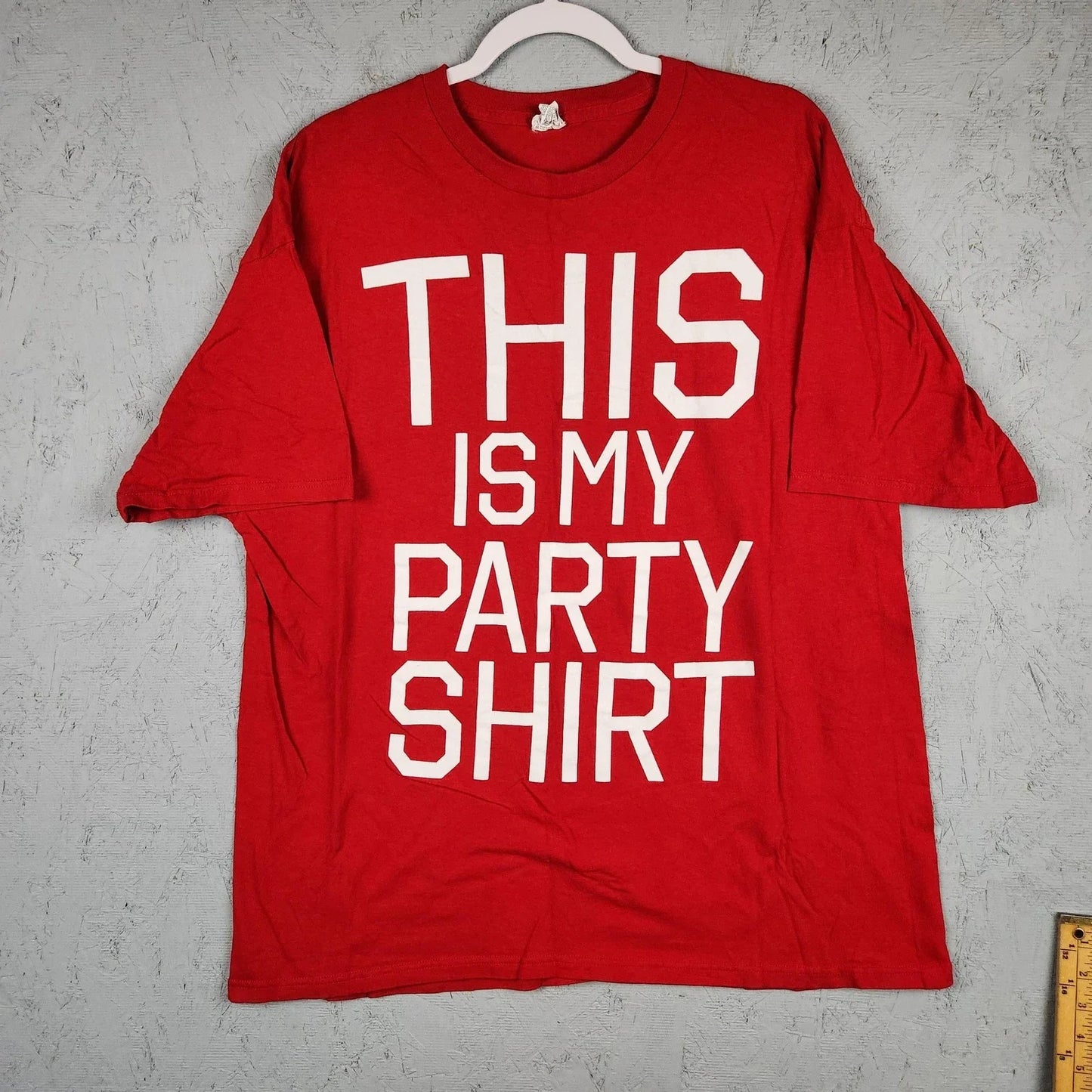 This Is My Party Shirt Shirt Mens 2XL Red Funny Novelty Graphic Joke Humor Y2k Unisex T-shirt, Sweatshirt, Hoodie, Long Sleeve Tee - T-Shirt, Sweatshirt, Hoodie