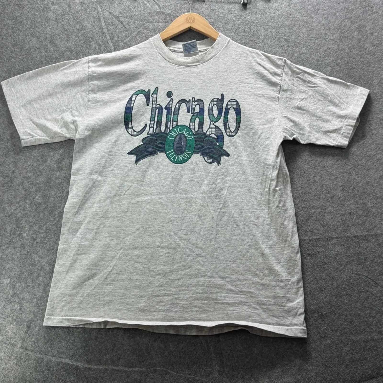 All Sport Shirt Mens XL Gray Chicago Illinois Graphic Tee Crewneck Cotton y2k Unisex T-shirt, Sweatshirt, Hoodie, Long Sleeve Tee - T-Shirt, Sweatshirt, Hoodie