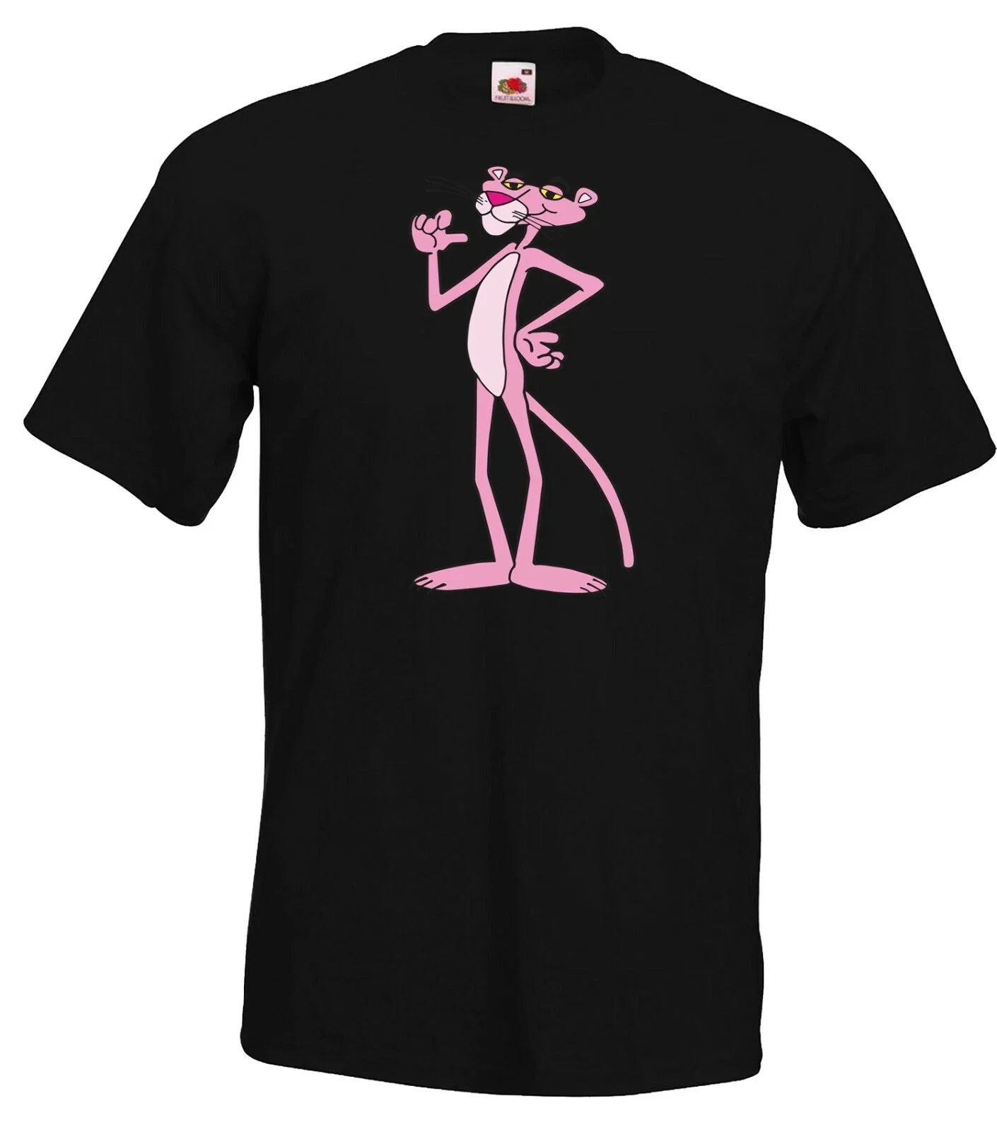 Youth Designz Herren T-Shirt Panther Pink Print Logo Nerd Rosarot Cartoon 90s Unisex T-shirt, Sweatshirt, Hoodie, Long Sleeve Tee - T-Shirt, Sweatshirt, Hoodie