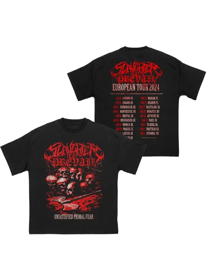 Official Slaughter to Prevail - Tour Shirt Unisex T-shirt, Sweatshirt, Hoodie, Long Sleeve Tee - T-Shirt, Sweatshirt, Hoodie