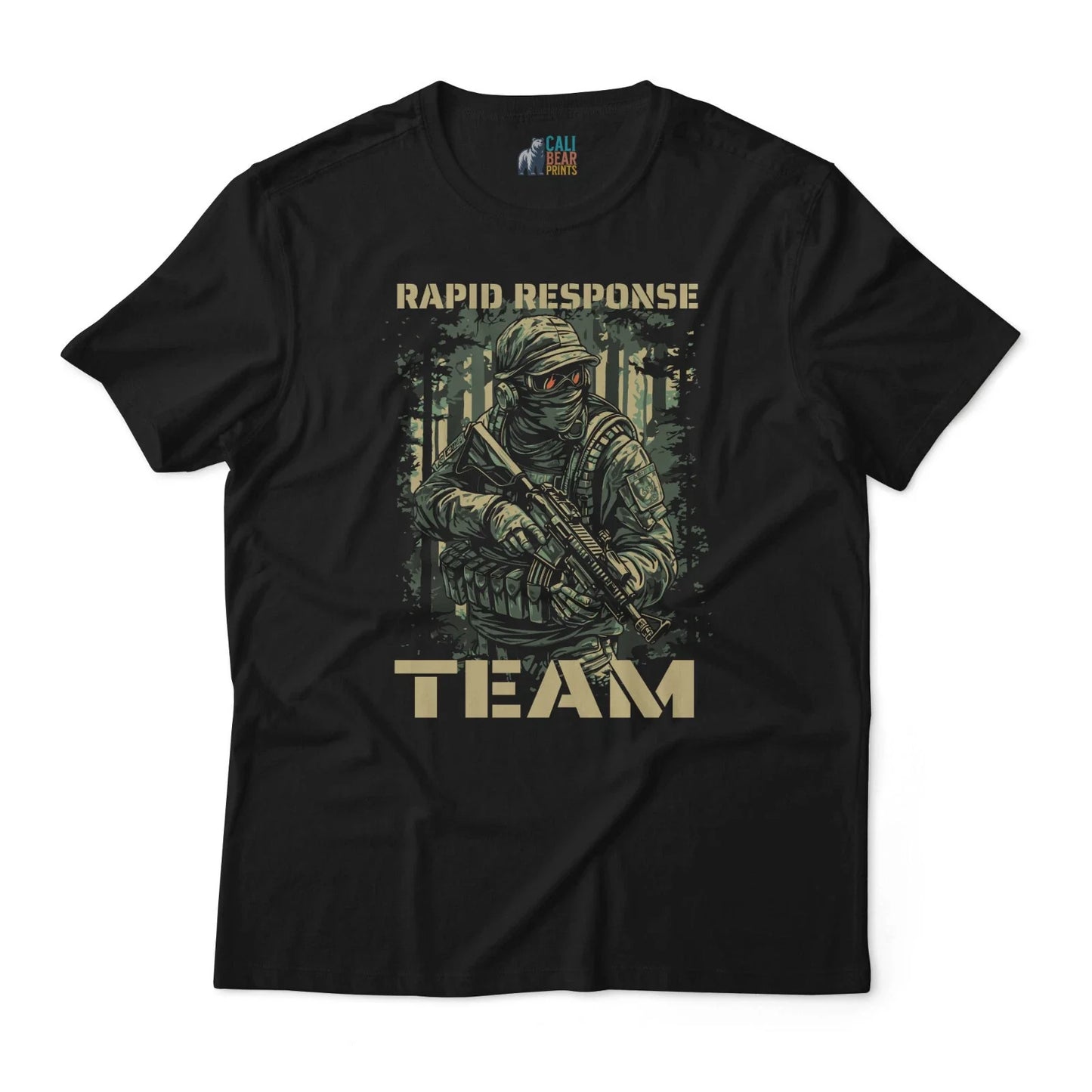Rapid Response Team Tactical T-Shirt - Military Design Graphic Tee Unisex T-shirt, Sweatshirt, Hoodie, Long Sleeve Tee - T-Shirt, Sweatshirt, Hoodie