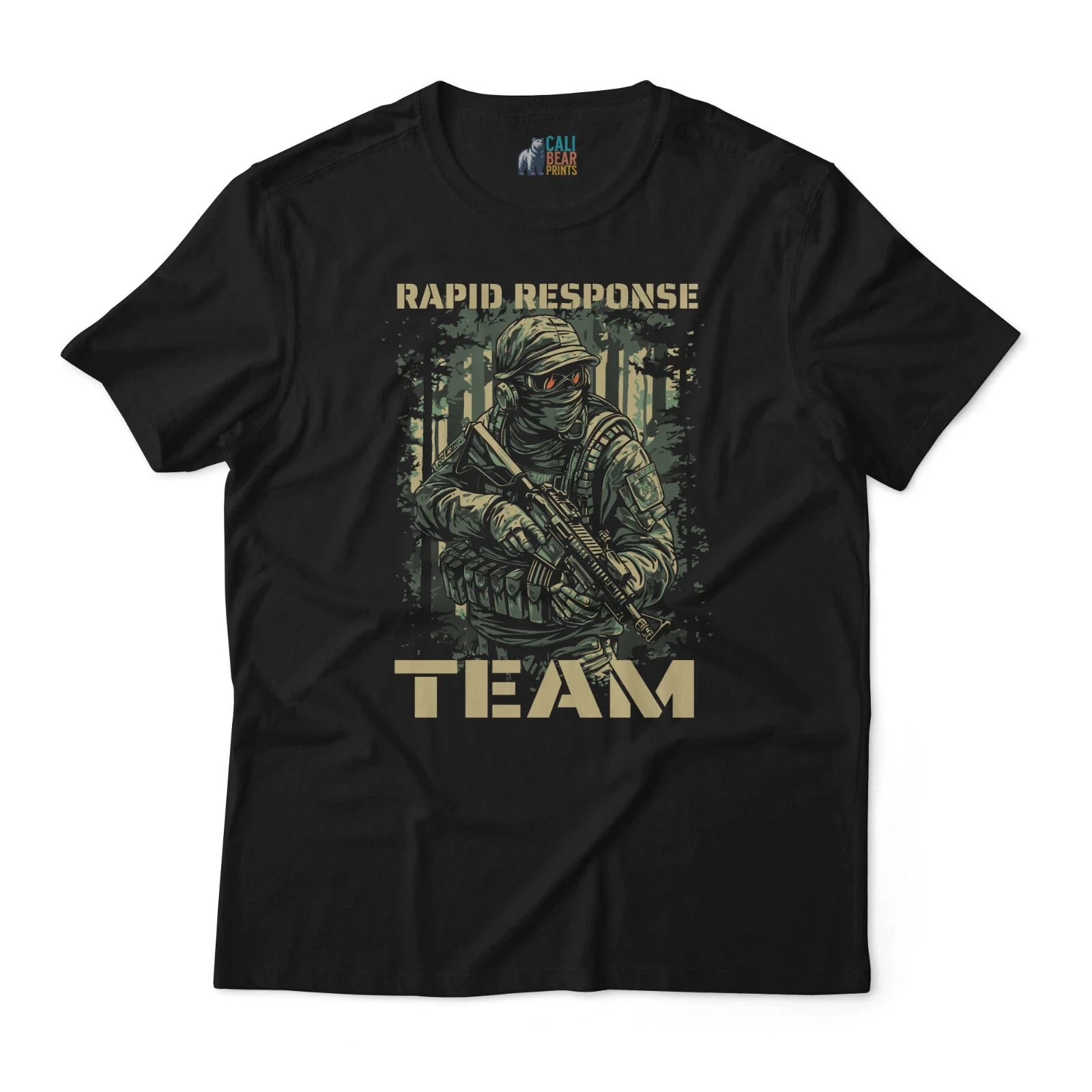 Rapid Response Team Tactical T-Shirt - Military Design Graphic Tee Unisex T-shirt, Sweatshirt, Hoodie, Long Sleeve Tee - T-Shirt, Sweatshirt, Hoodie