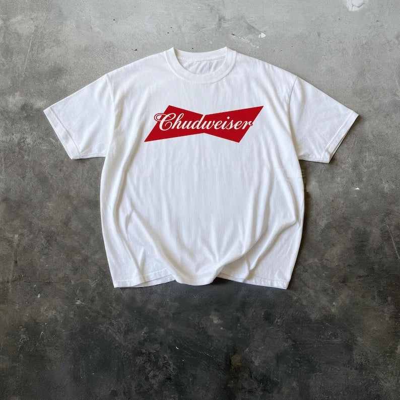 Chudweiser Tshirt, Chud Funny Meme Shirt Unisex T-shirt, Sweatshirt, Hoodie, Long Sleeve Tee - T-Shirt, Sweatshirt, Hoodie
