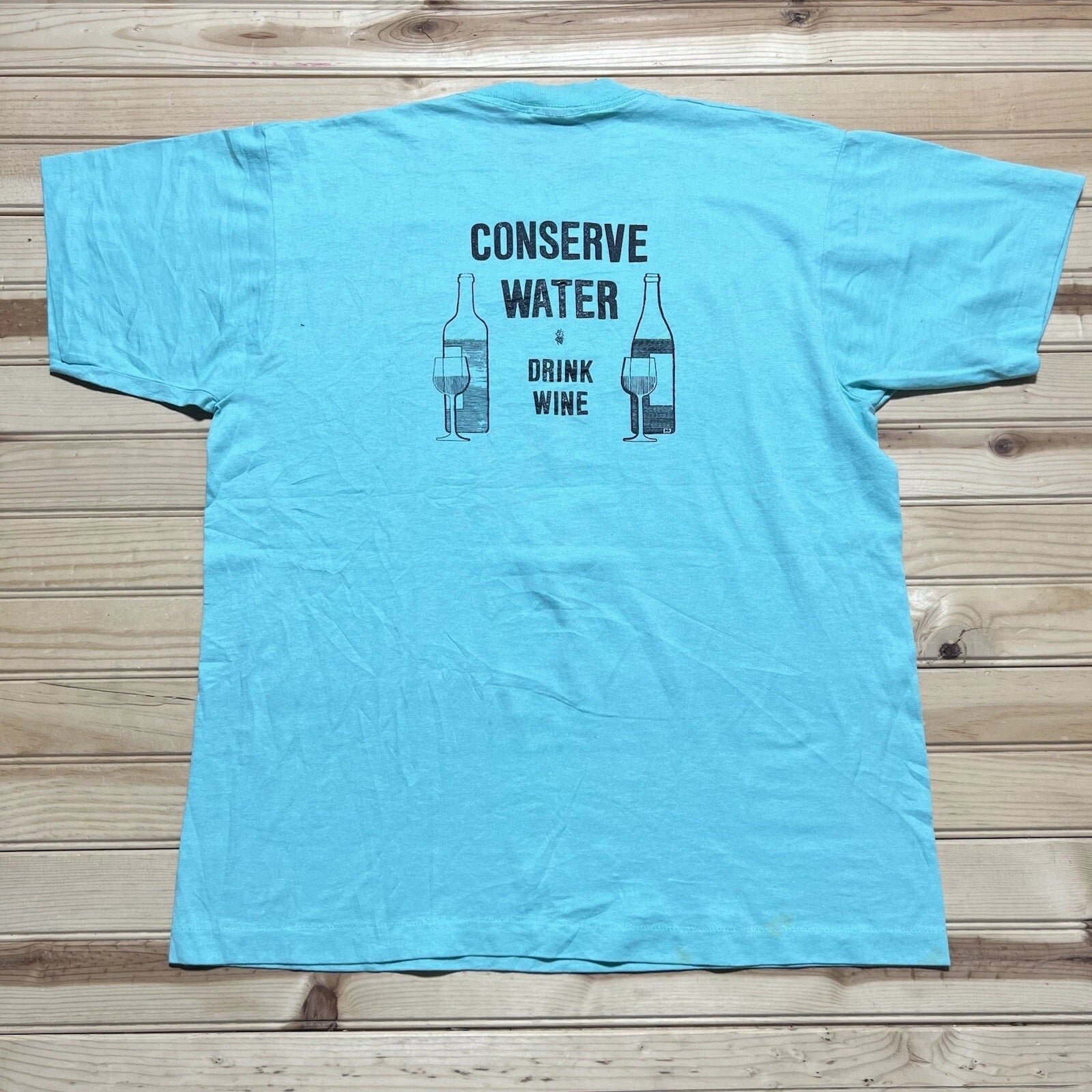 Conserve Water Drink American Wine Society Jean Jacques Dufour Shirt Size XL Unisex T-shirt, Sweatshirt, Hoodie, Long Sleeve Tee - T-Shirt, Sweatshirt, Hoodie