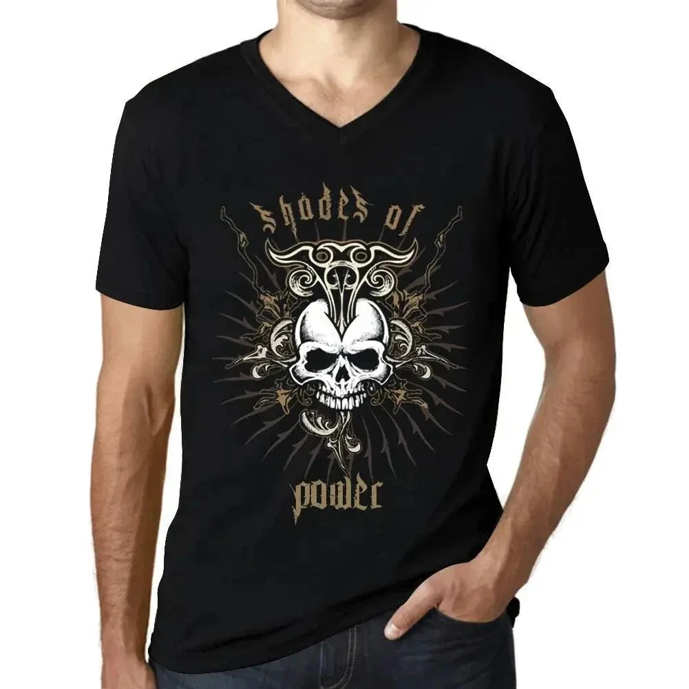 Men's Graphic T-Shirt V Neck Shades Of Power Eco-Friendly Limited Edition Unisex T-shirt, Sweatshirt, Hoodie, Long Sleeve Tee - T-Shirt, Sweatshirt, Hoodie