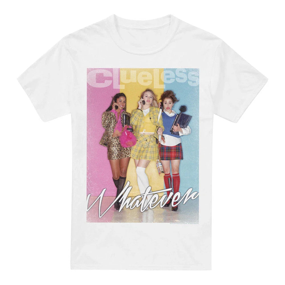 Clueless Whatever T-Shirt S-2XL, White Unisex T-shirt, Sweatshirt, Hoodie, Long Sleeve Tee - T-Shirt, Sweatshirt, Hoodie