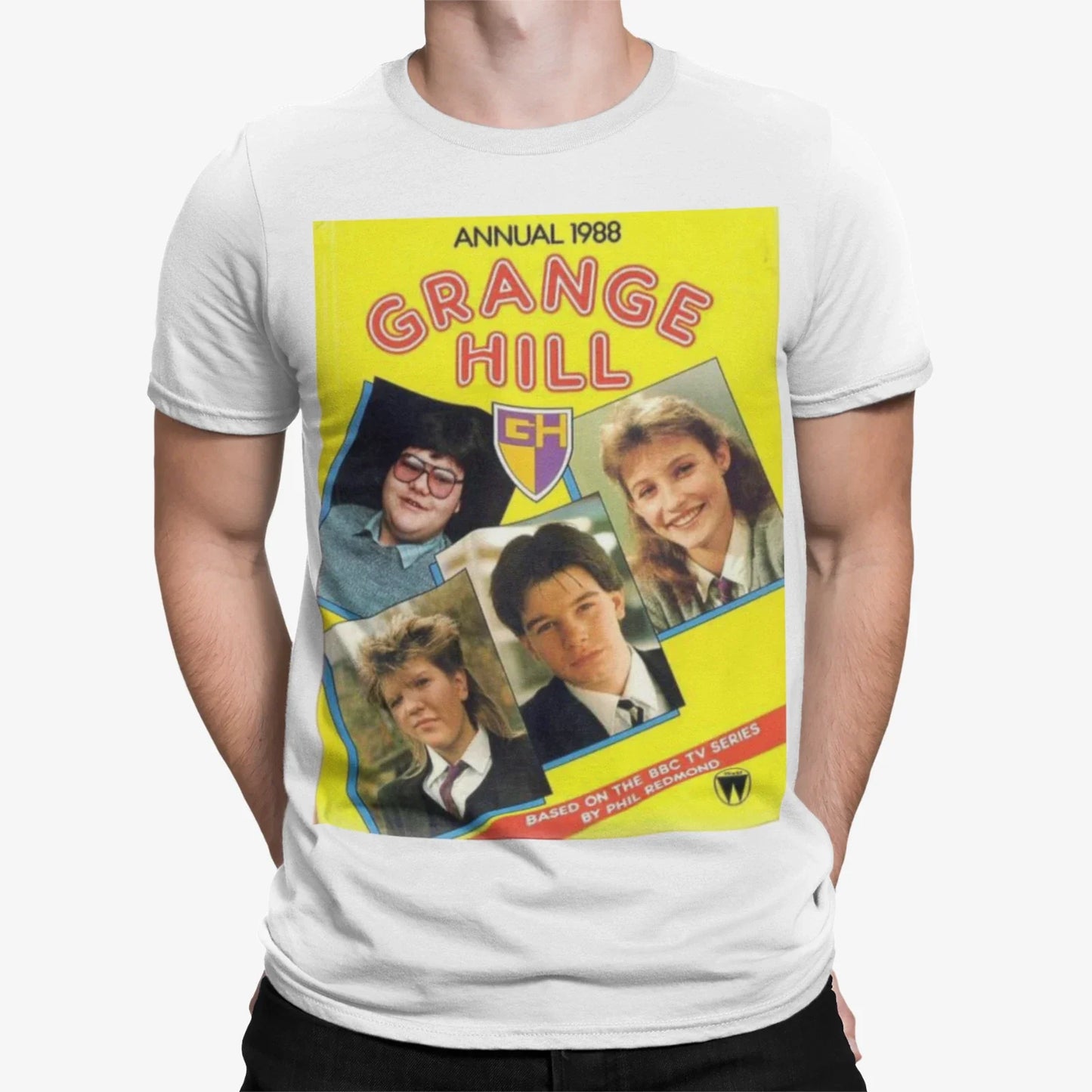 Grange Hill tv show kids cartoon film movie 80s retro British t shirt Unisex T-shirt, Sweatshirt, Hoodie, Long Sleeve Tee - T-Shirt, Sweatshirt, Hoodie