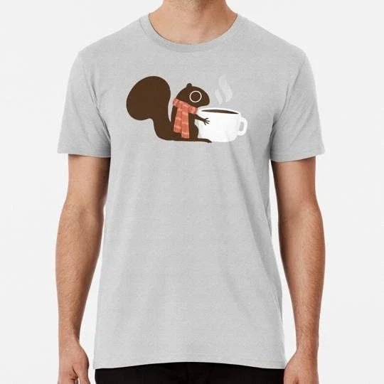 Squirrel Coffee Holiday Size S to 5XL Made in the USA T-Shirt Unisex T-shirt, Sweatshirt, Hoodie, Long Sleeve Tee - T-Shirt, Sweatshirt, Hoodie