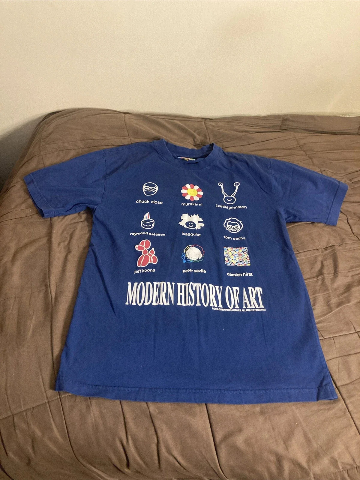 Chinatown Market Modern History Of Art Graphic T-Shirt Size Medium Unisex T-shirt, Sweatshirt, Hoodie, Long Sleeve Tee - T-Shirt, Sweatshirt, Hoodie