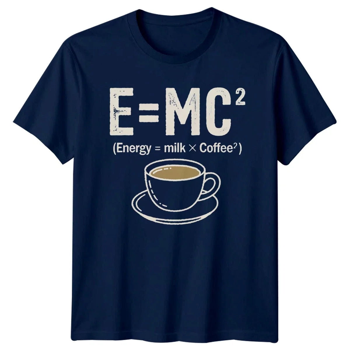 E Mc2 Energy Milk X T-Shirt Science Humor Coffee Birthday Gift For Him And Her Unisex T-shirt, Sweatshirt, Hoodie, Long Sleeve Tee - T-Shirt, Sweatshirt, Hoodie