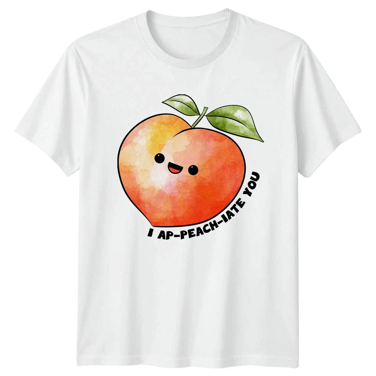 I Ap Peach Iate You T-Shirt Fruit Puns Food Humor Gift For Him And Her Unisex T-shirt, Sweatshirt, Hoodie, Long Sleeve Tee - T-Shirt, Sweatshirt, Hoodie