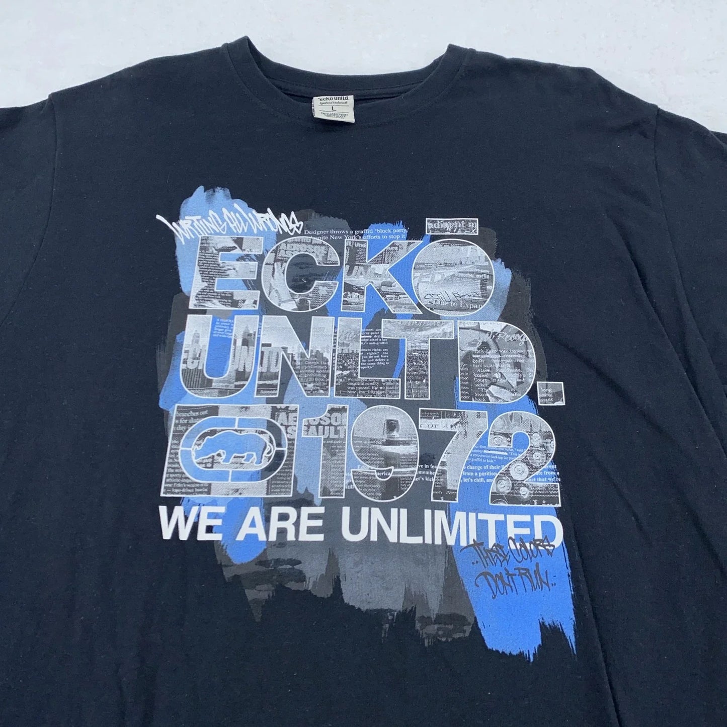 Ecko Unltd Shirt Mens Large Graphic 1972 We Are Unlimited Urban Streetwear y2k Unisex T-shirt, Sweatshirt, Hoodie, Long Sleeve Tee - T-Shirt, Sweatshirt, Hoodie