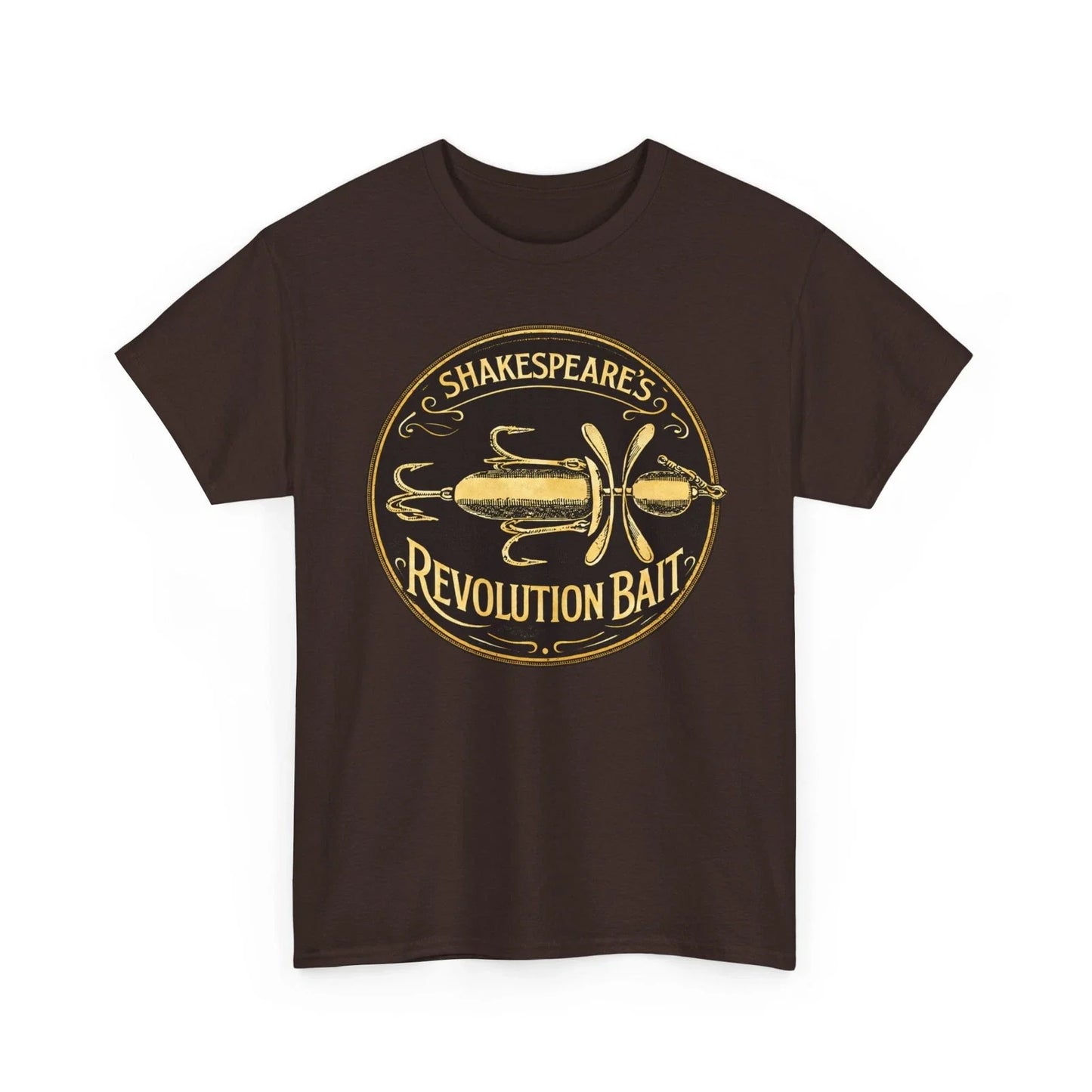 Shakespeare's Revolution Bait Vintage Fishing Lure Kalamazoo MI Retro T-Shirt Unisex T-shirt, Sweatshirt, Hoodie, Long Sleeve Tee - T-Shirt, Sweatshirt, Hoodie