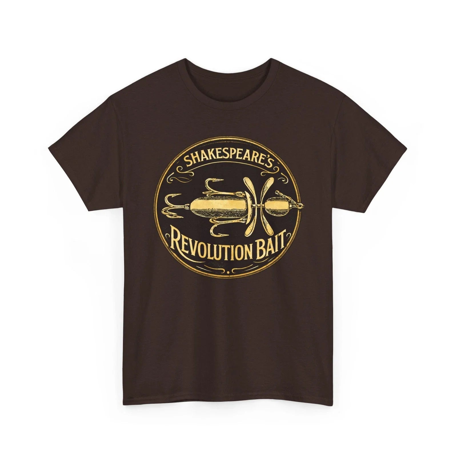 Shakespeare's Revolution Bait Vintage Fishing Lure Kalamazoo MI Retro T-Shirt Unisex T-shirt, Sweatshirt, Hoodie, Long Sleeve Tee - T-Shirt, Sweatshirt, Hoodie