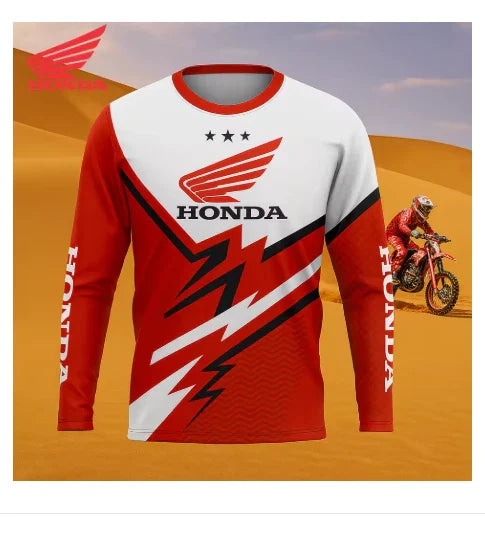 Motorcycle Racing Team Men's Long Sleeve Round Neck T-shirt Unisex T-shirt, Sweatshirt, Hoodie, Long Sleeve Tee - T-Shirt, Sweatshirt, Hoodie