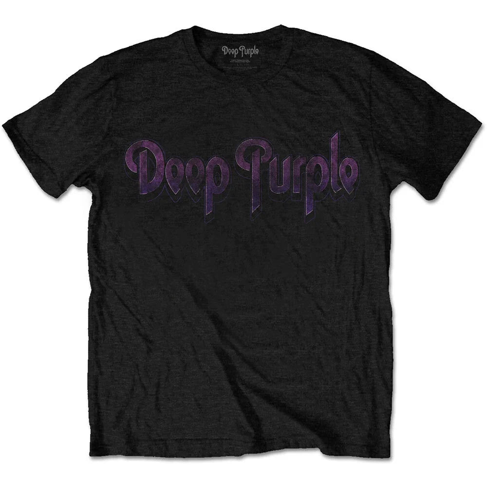 Deep Purple Vintage Logo Official Merchandise T-Shirt M/L/XL/2XL New Unisex T-shirt, Sweatshirt, Hoodie, Long Sleeve Tee - T-Shirt, Sweatshirt, Hoodie