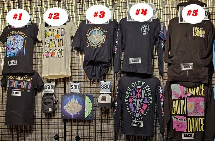 NEW HOT Dance Gavin Dance 2026 Tour merch T-shirt reprint Unisex T-shirt, Sweatshirt, Hoodie, Long Sleeve Tee - T-Shirt, Sweatshirt, Hoodie